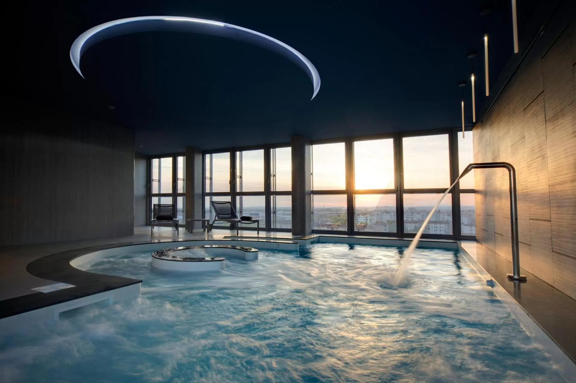 Swimming pool in Crowne Plaza Verona Fiera by IHG