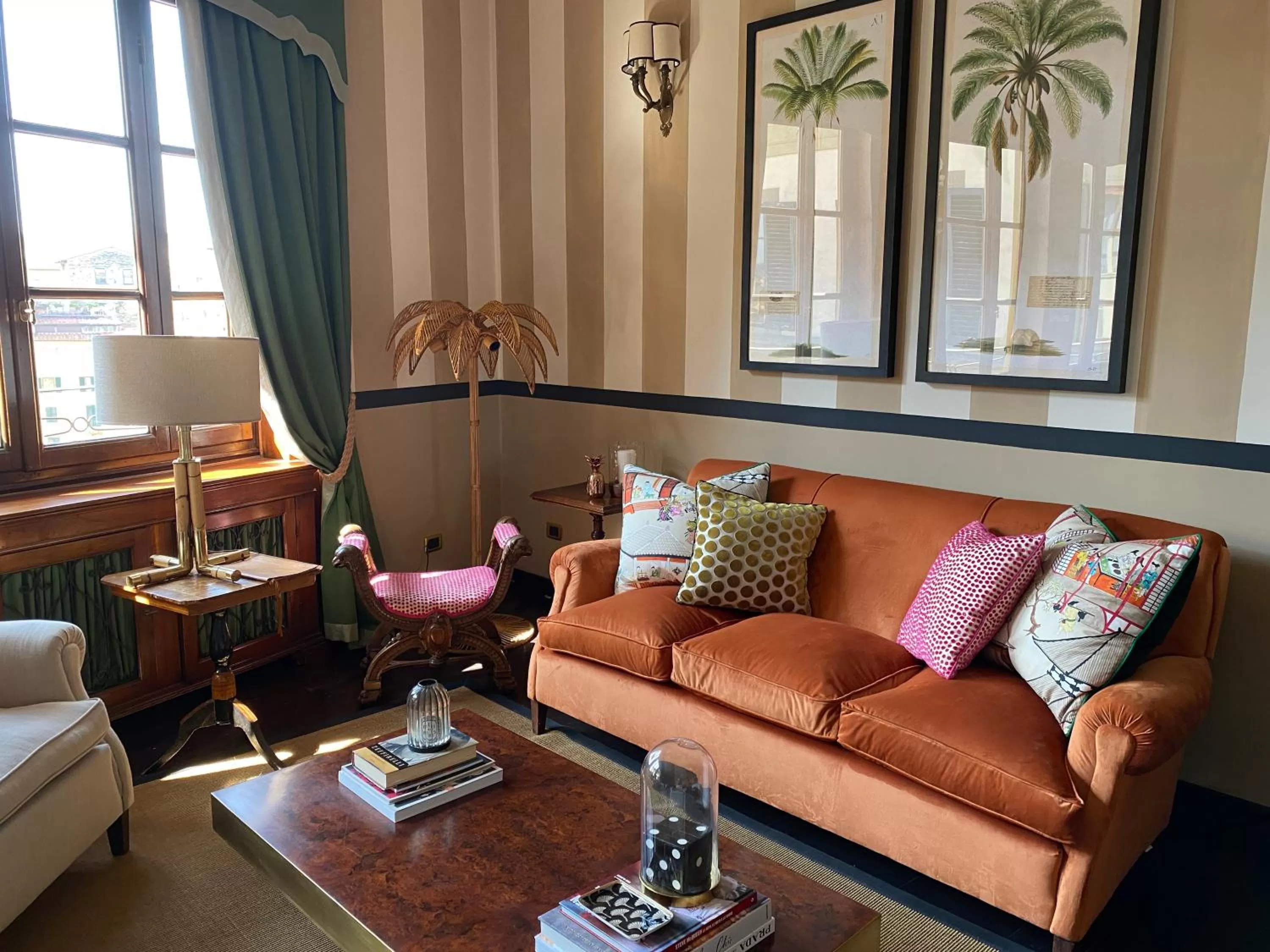 Living room in Hotel Hermitage