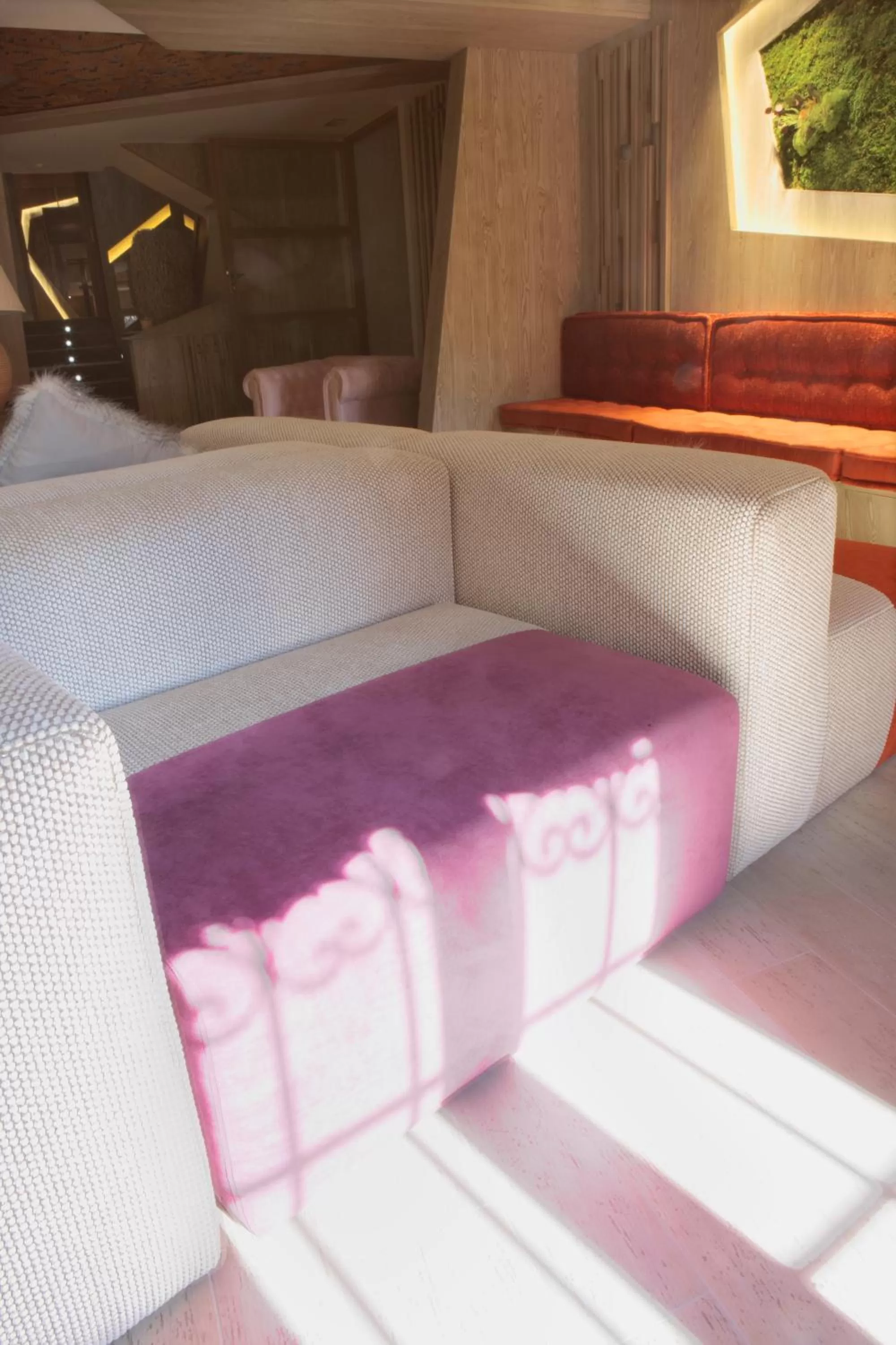 Communal lounge/ TV room, Bed in Hotel Las Treixas