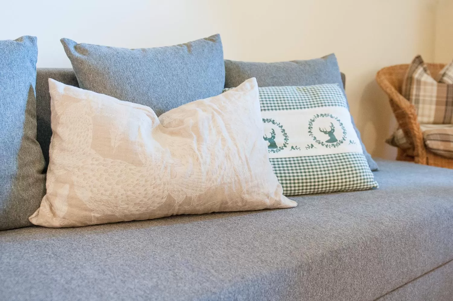 Decorative detail, Bed in Berggasthof Butzn Wirt