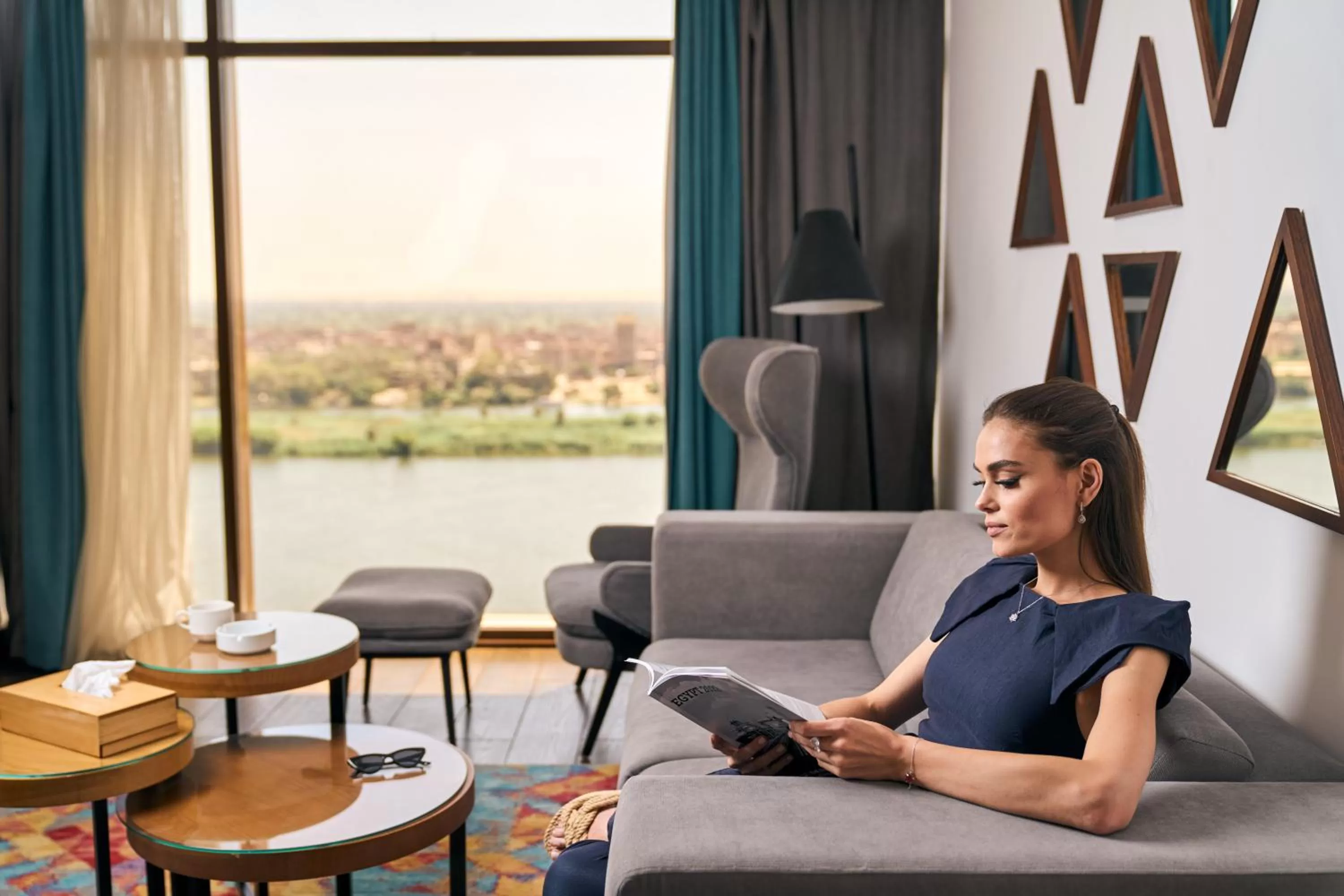 Living room in Holiday Inn & Suites - Cairo Maadi by IHG