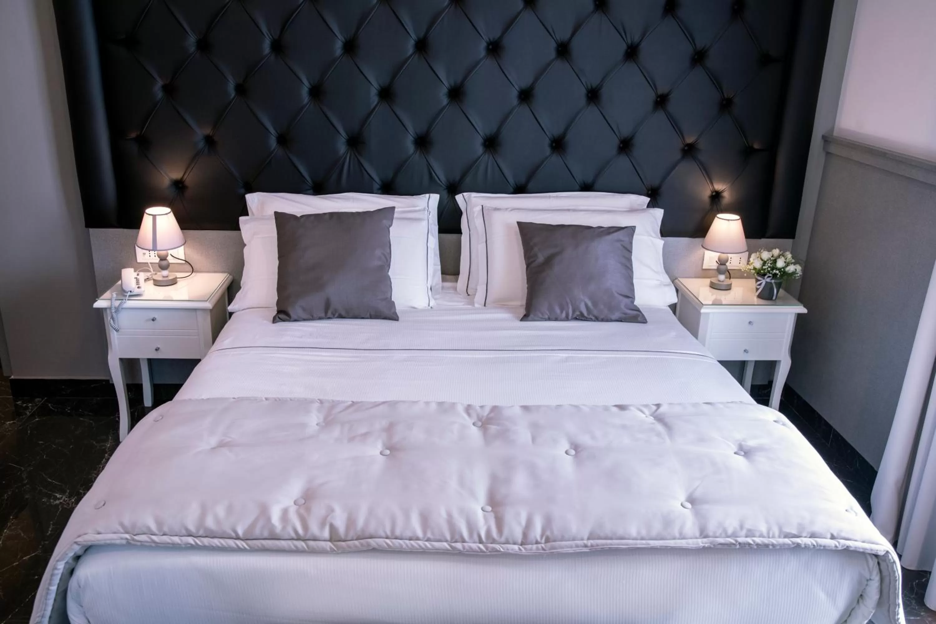 Bed in Villa Elisio Hotel & Spa