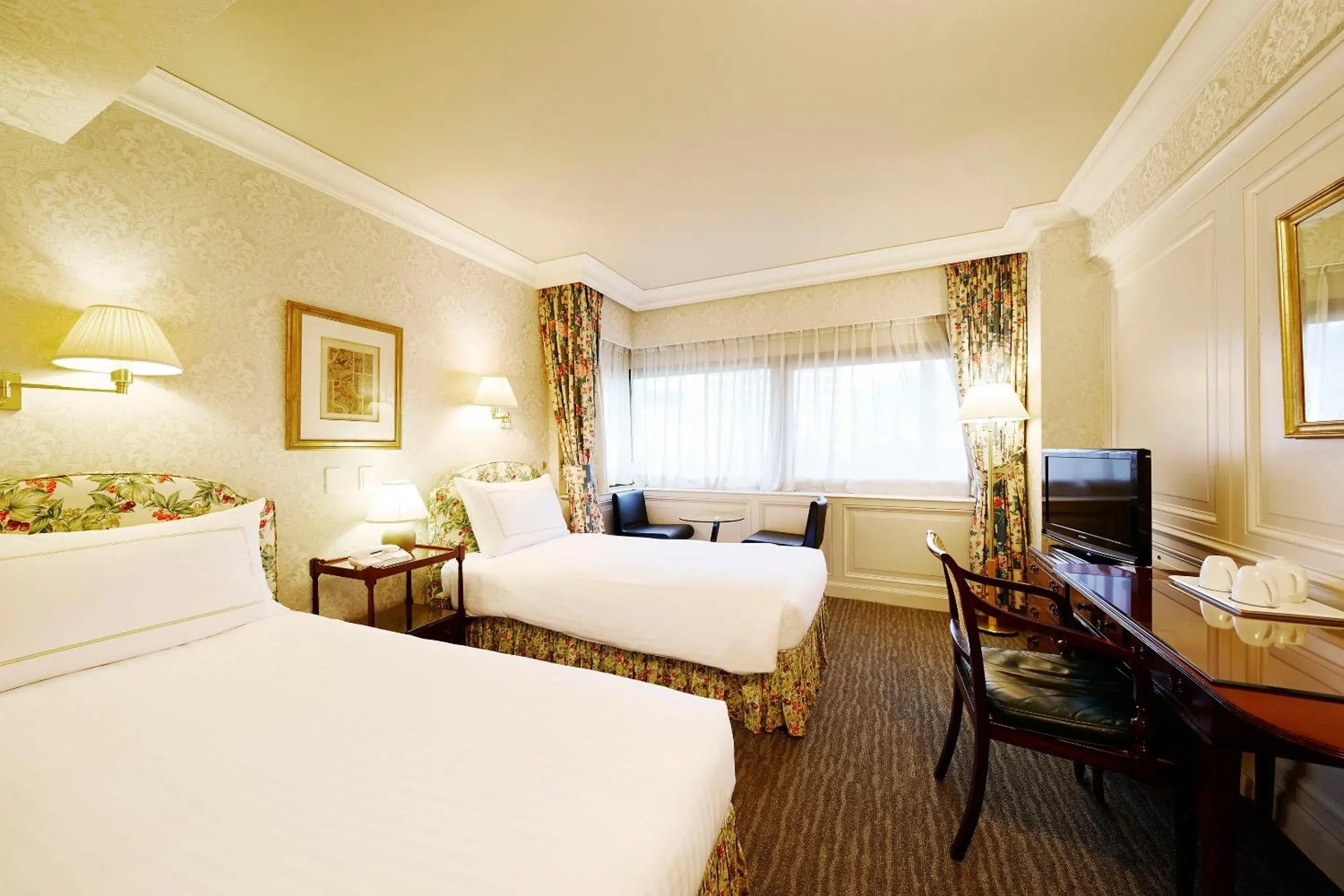 Superior Twin Room with Garden Side - Smoking in Art Hotel Kokura New Tagawa Superior Twin Room with Garden Side - Smoking in Art Hotel Kokura New Tagawa