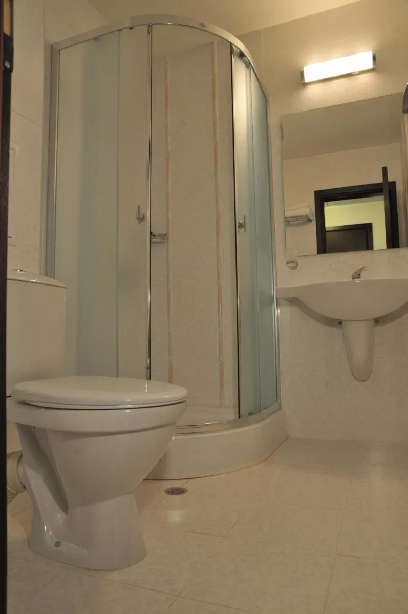 Bathroom in Hotel Burgas Free University