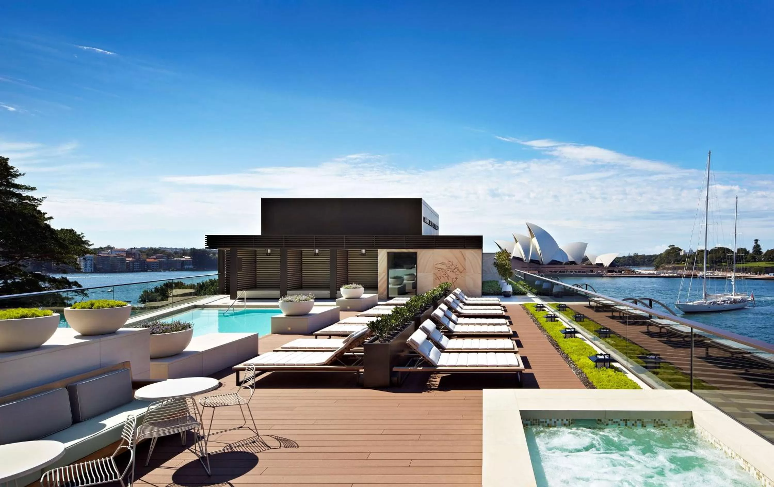 Swimming pool in Park Hyatt Sydney