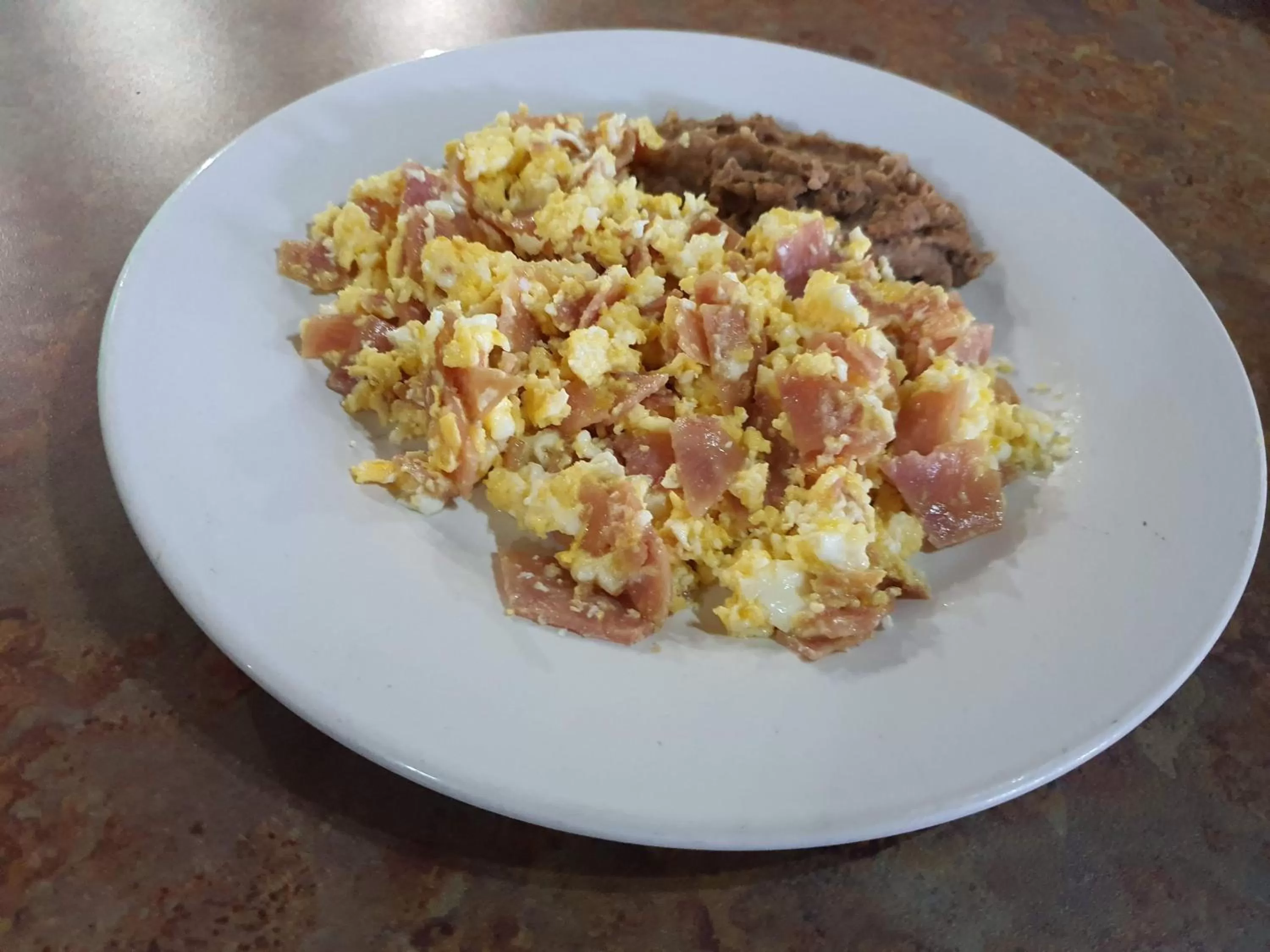 Breakfast in Hotel Posada Santa Fe Sabinas