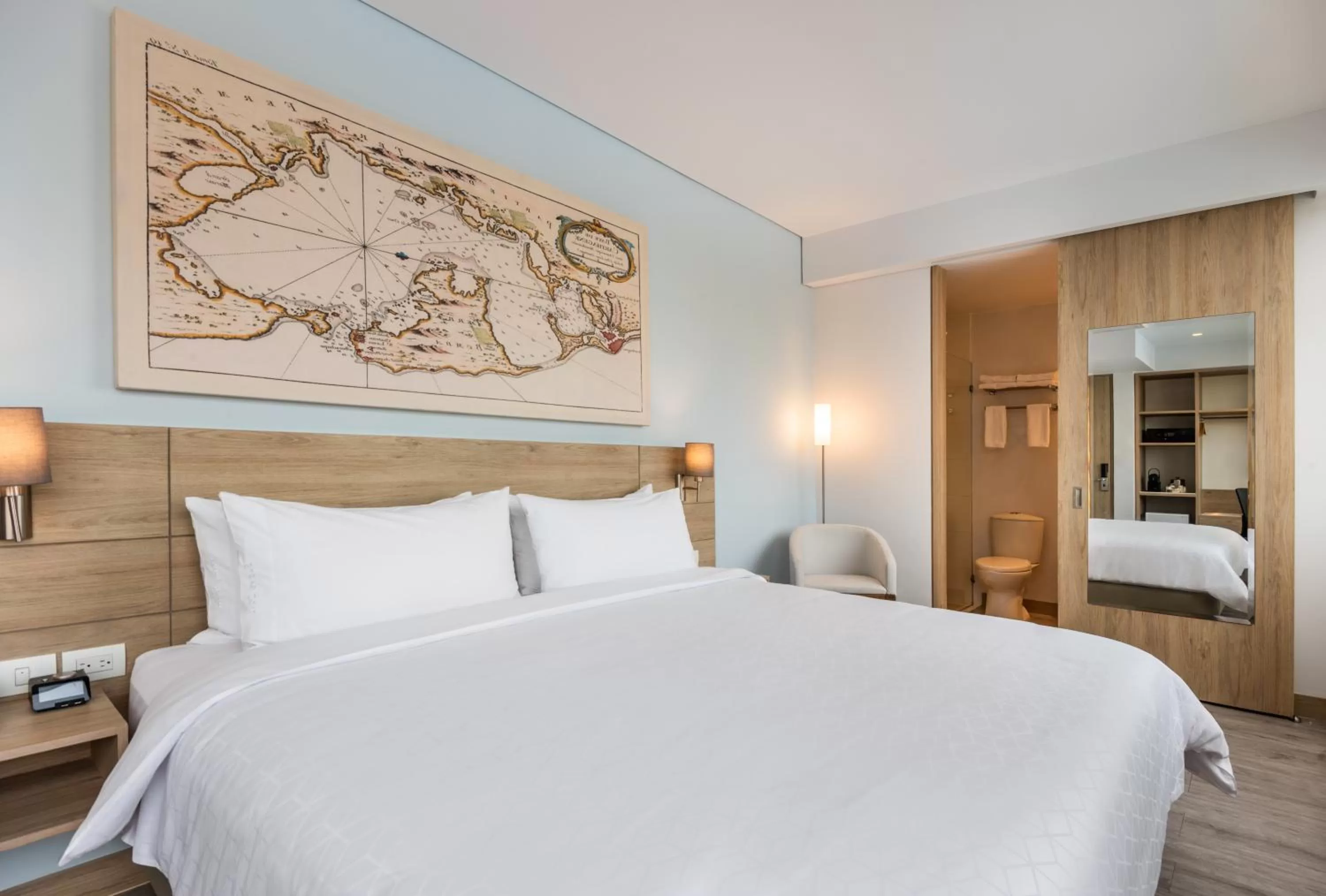 Bed in Holiday Inn Express Cartagena Manga by IHG