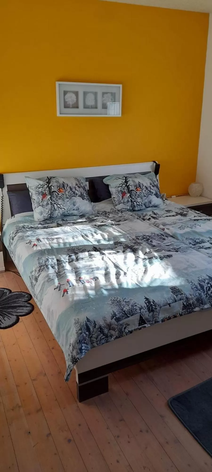 Bed in Sunrise B&B Hellenthal