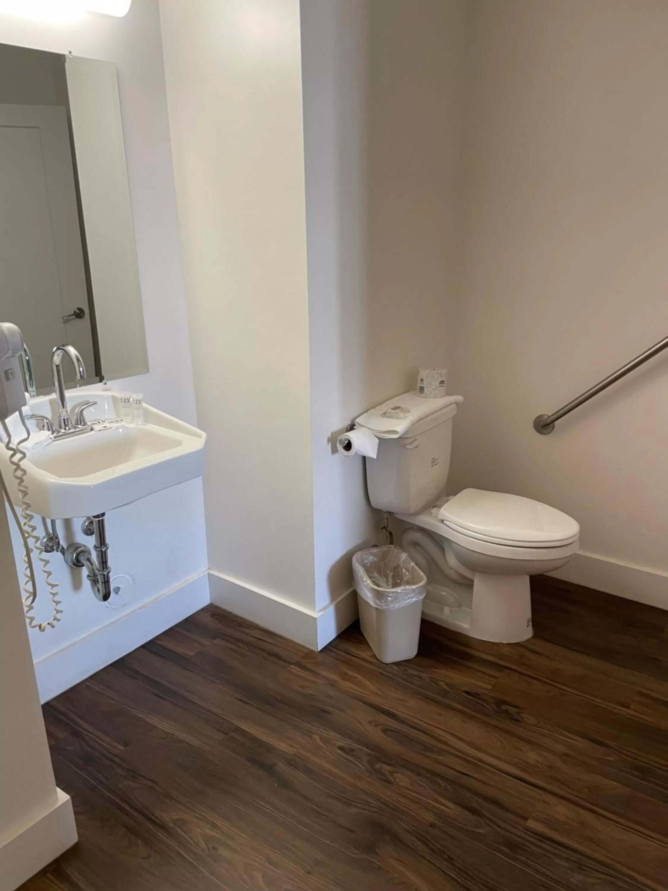 Bathroom in Motel 6-Moncton, NB