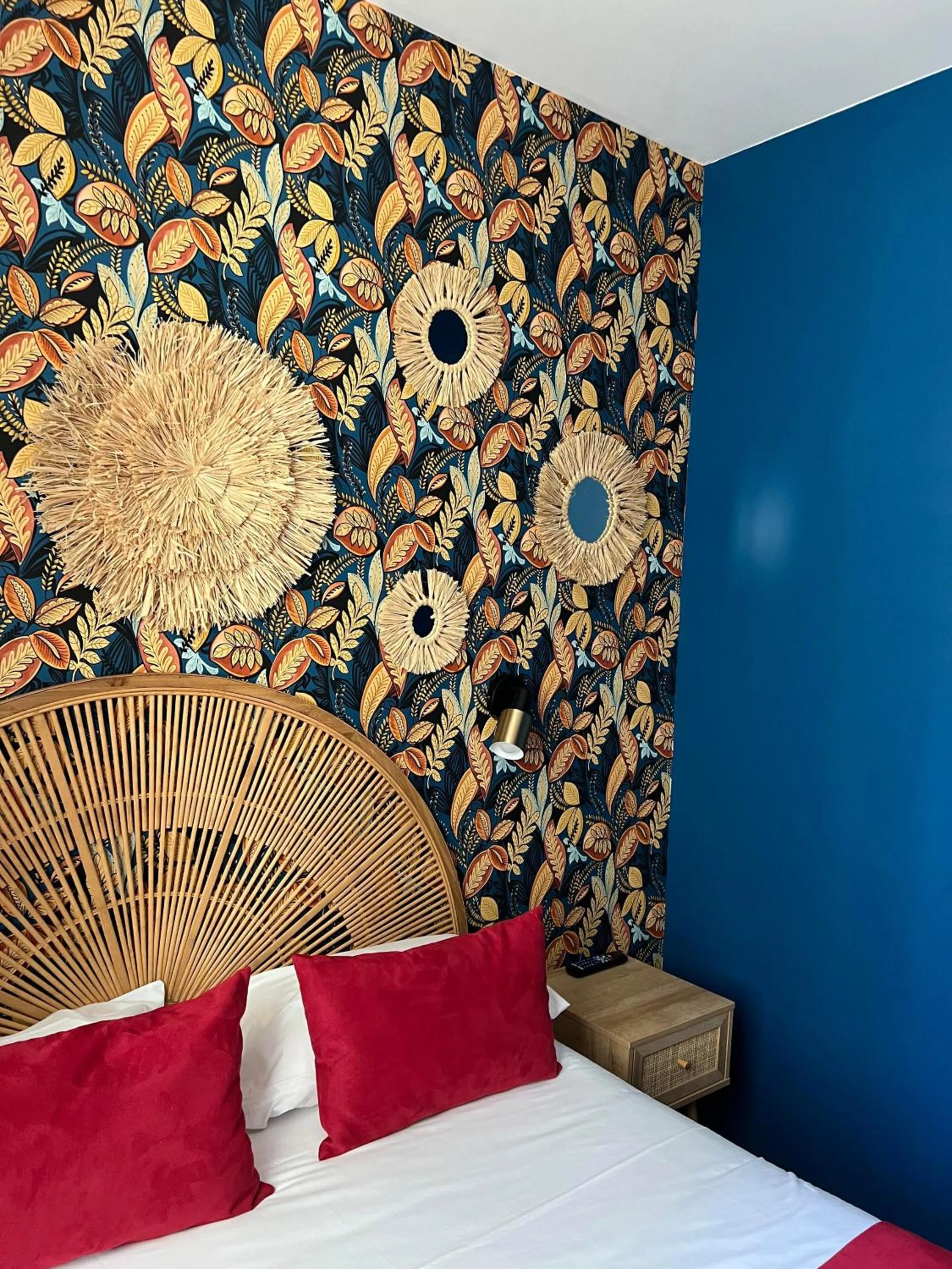 Photo of the whole room, Bed in Hôtel Le Blason