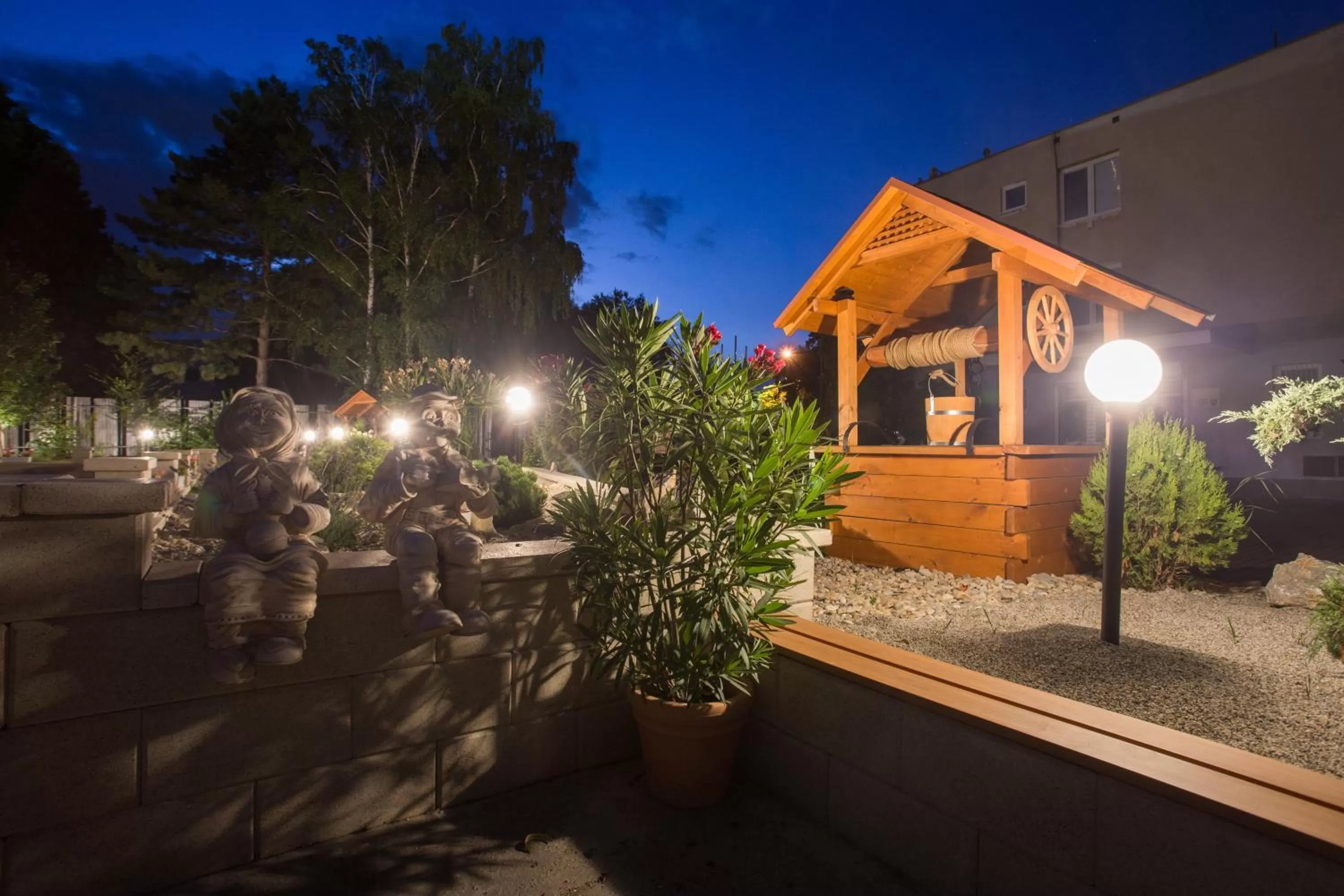 Garden, Property Building in Agro Complex Apartments