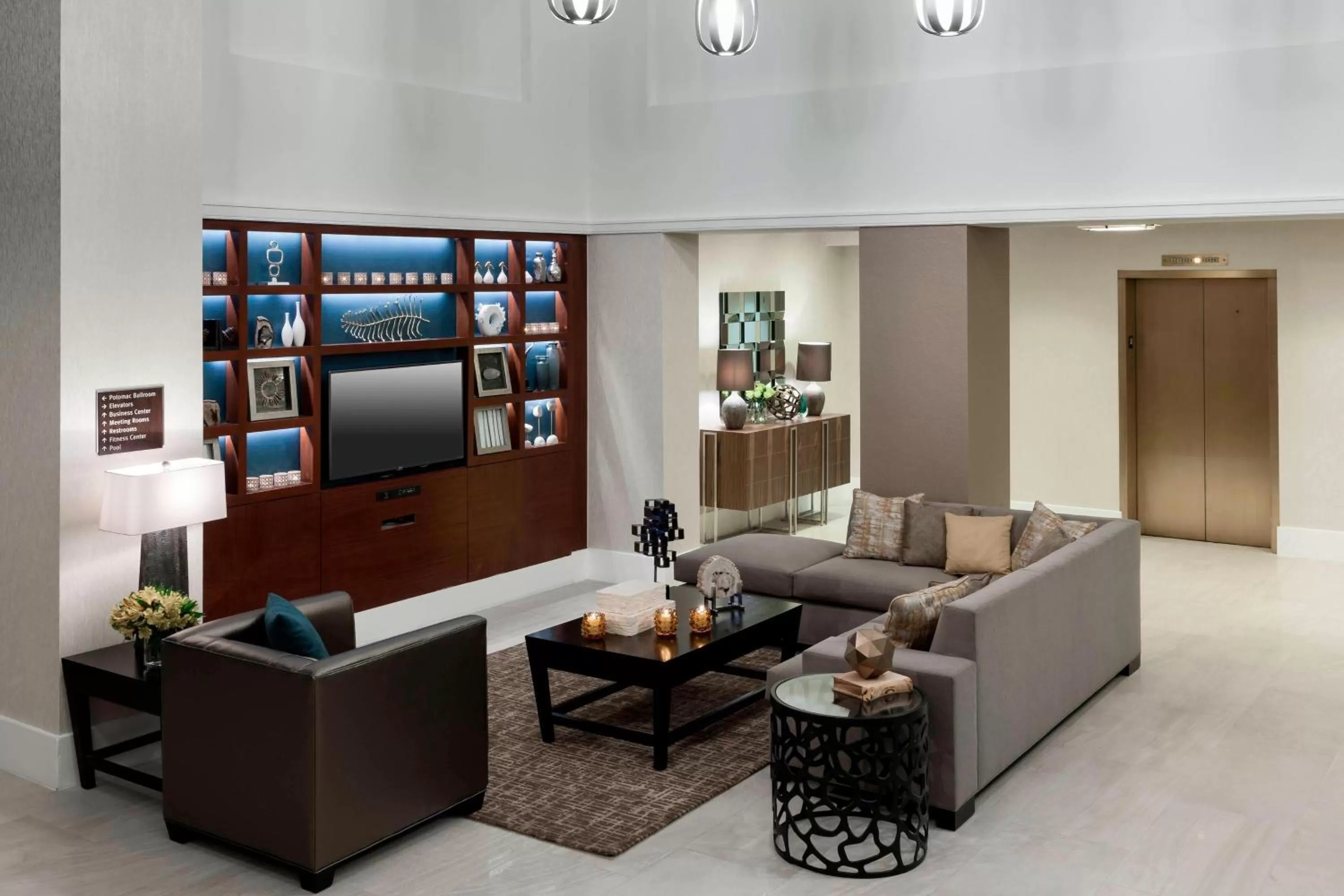 View (from property/room) in Fairfax Marriott at Fair Oaks