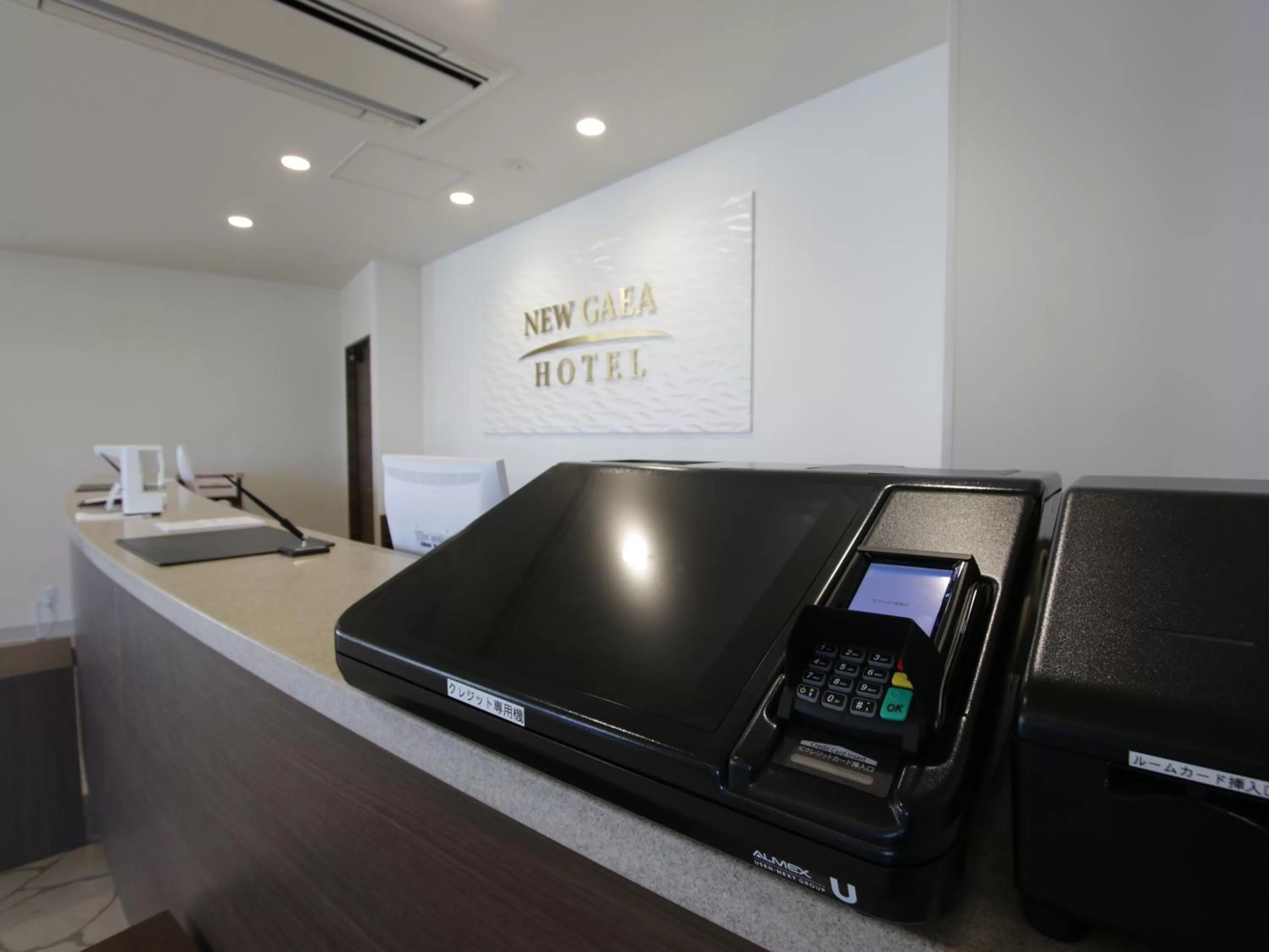 Lobby or reception in Hotel New Gaea Nishi Kumamoto Ekimae