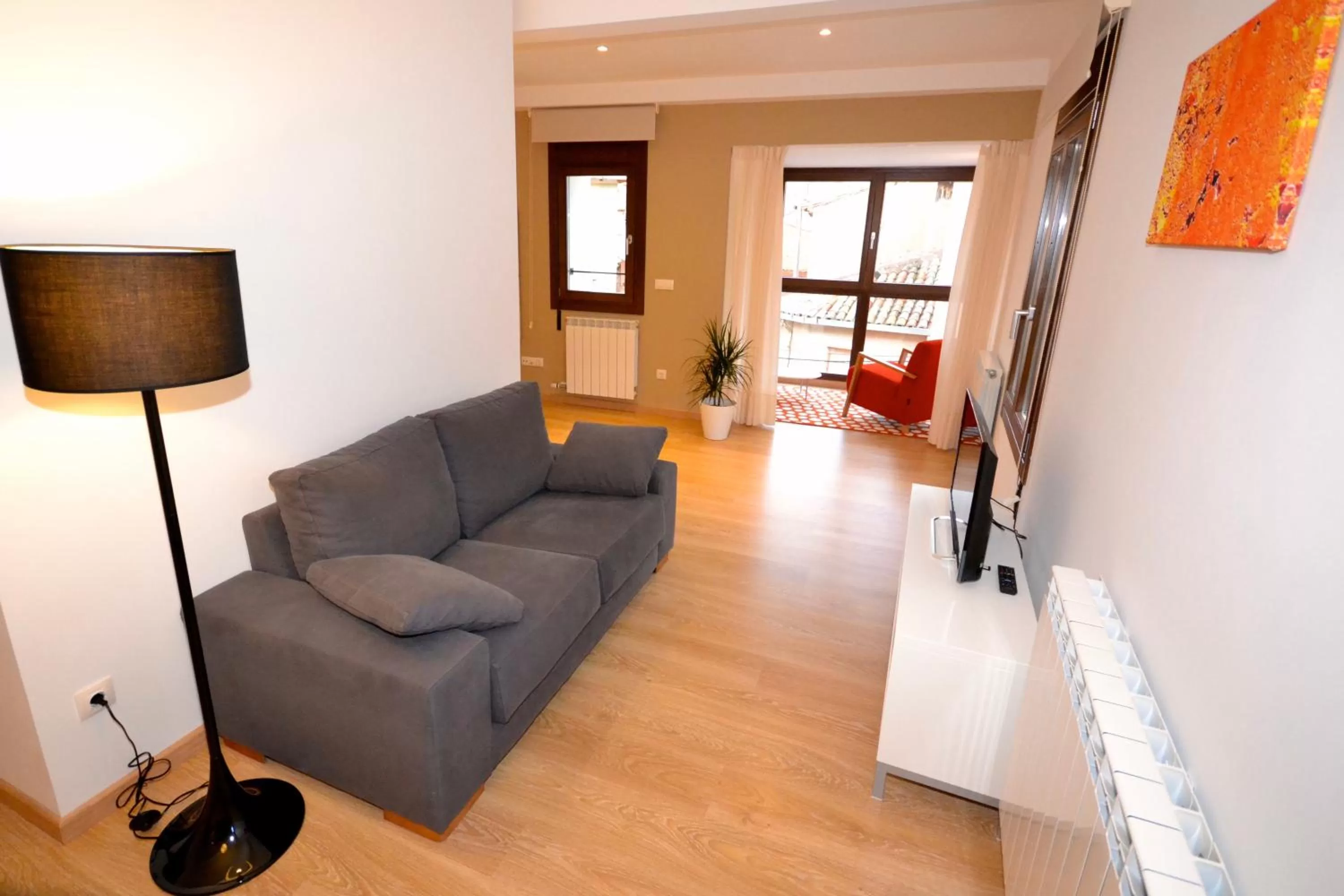 Living room in La Casa de las Aldeas