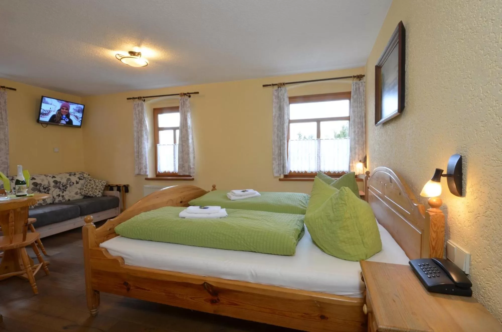 Bed in Hotel Köhlerhütte