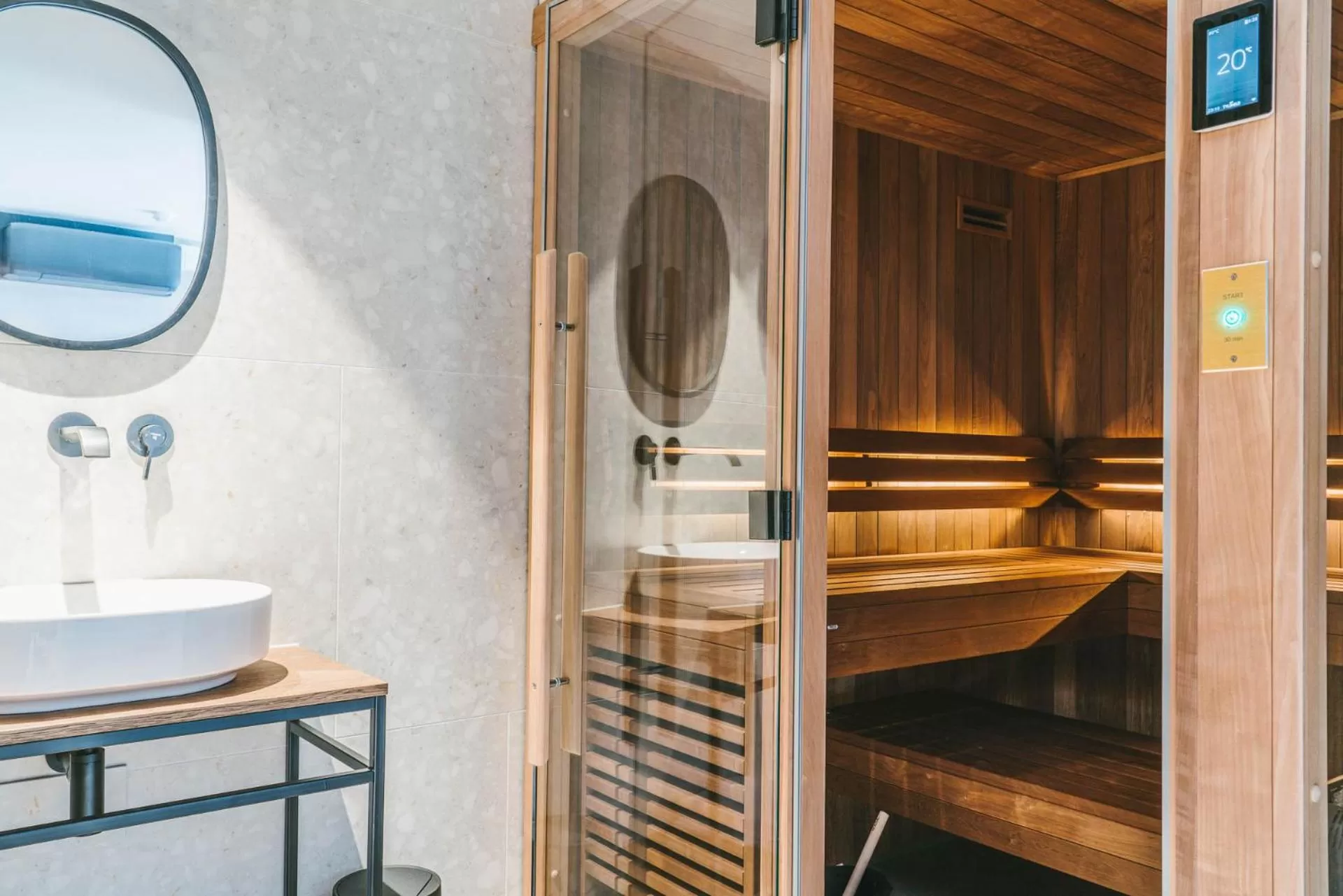 Sauna, Bathroom in SoHotel