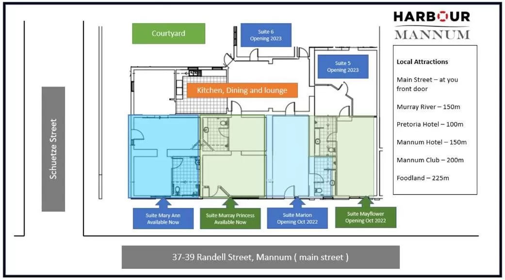 Property building, Floor Plan in Harbour Mannum