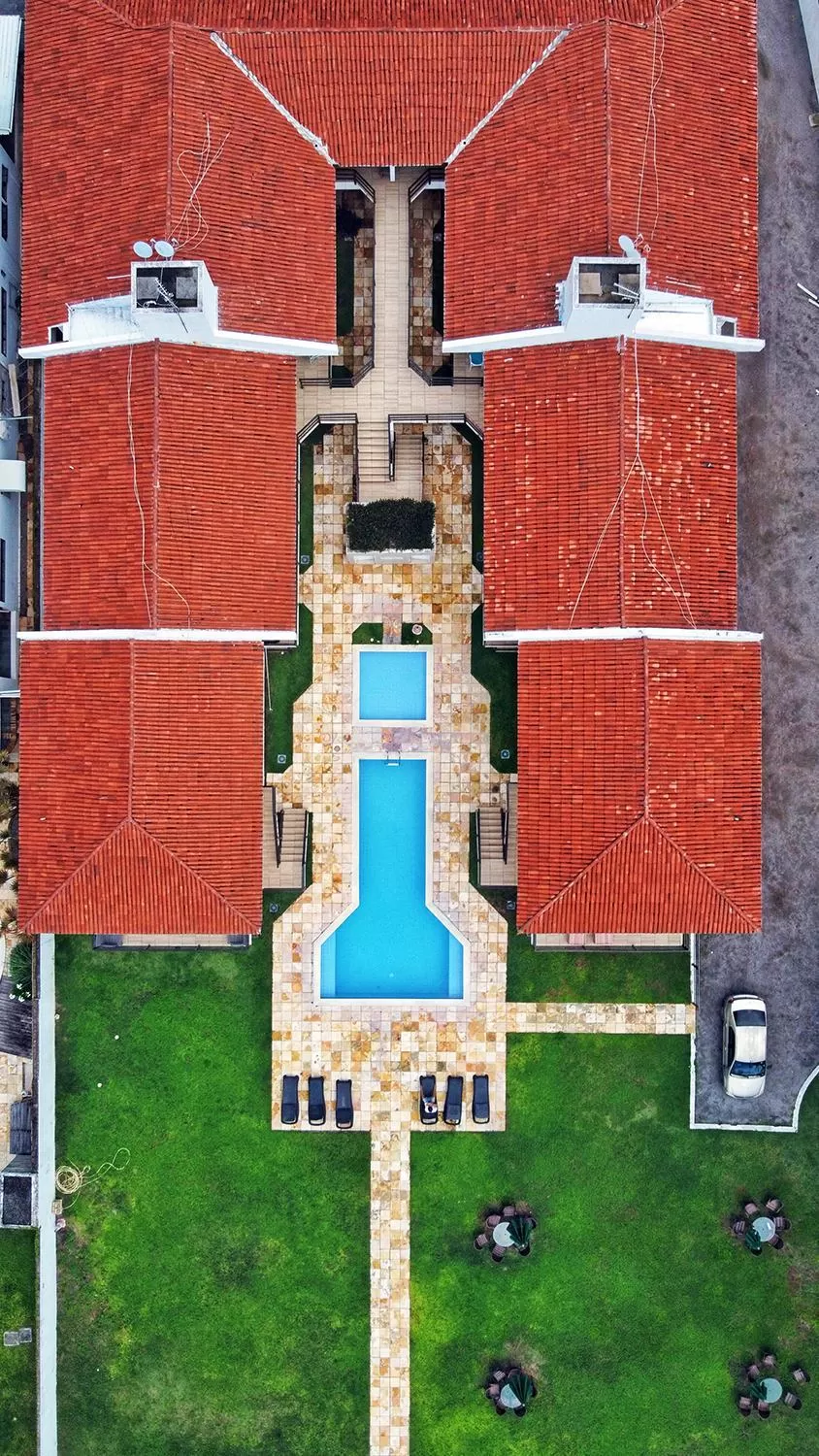 Bird's eye view, Floor Plan in Manga Verde Beach Residence