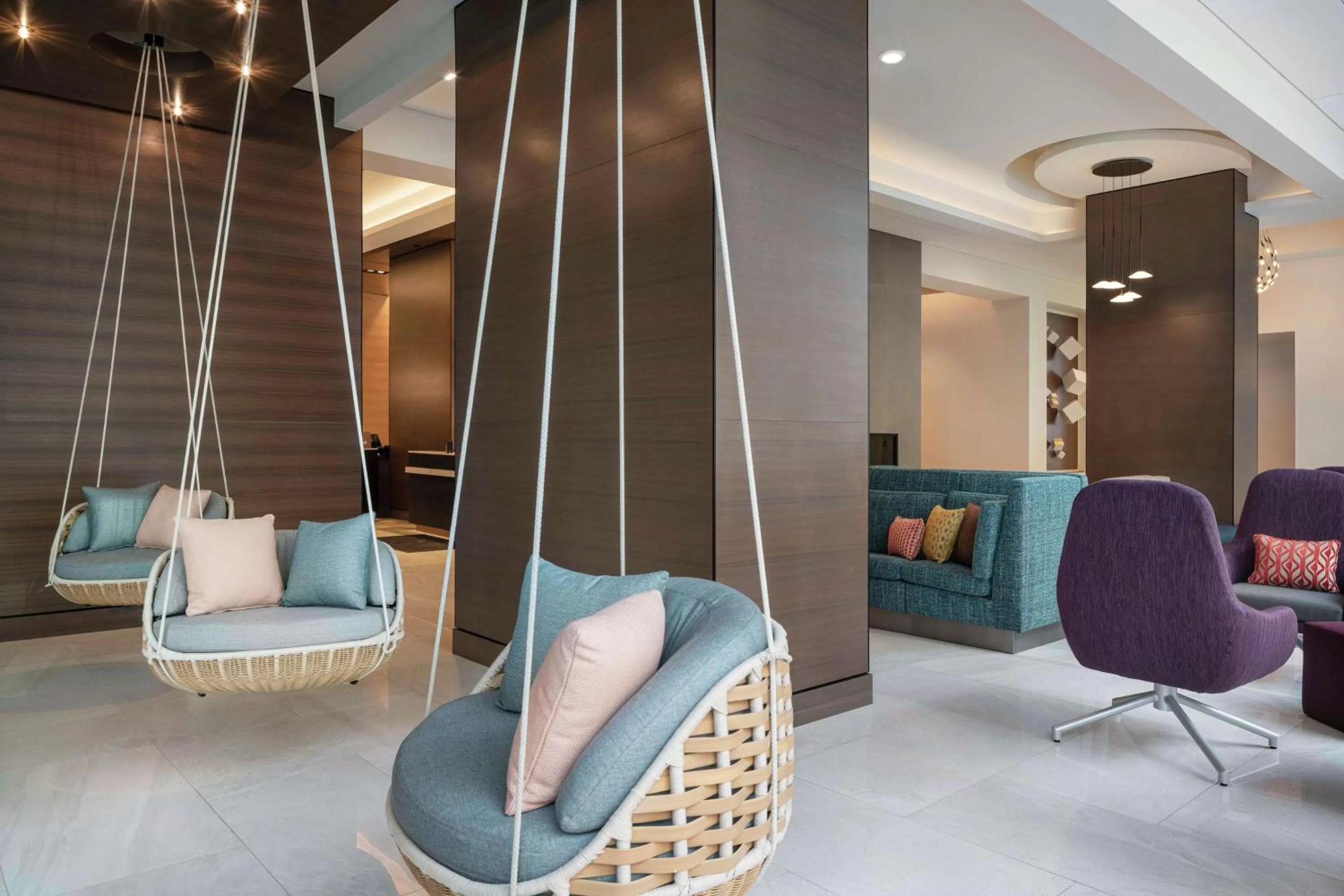 Lobby or reception in Home2 Suites By Hilton Denver Downtown Convention Center