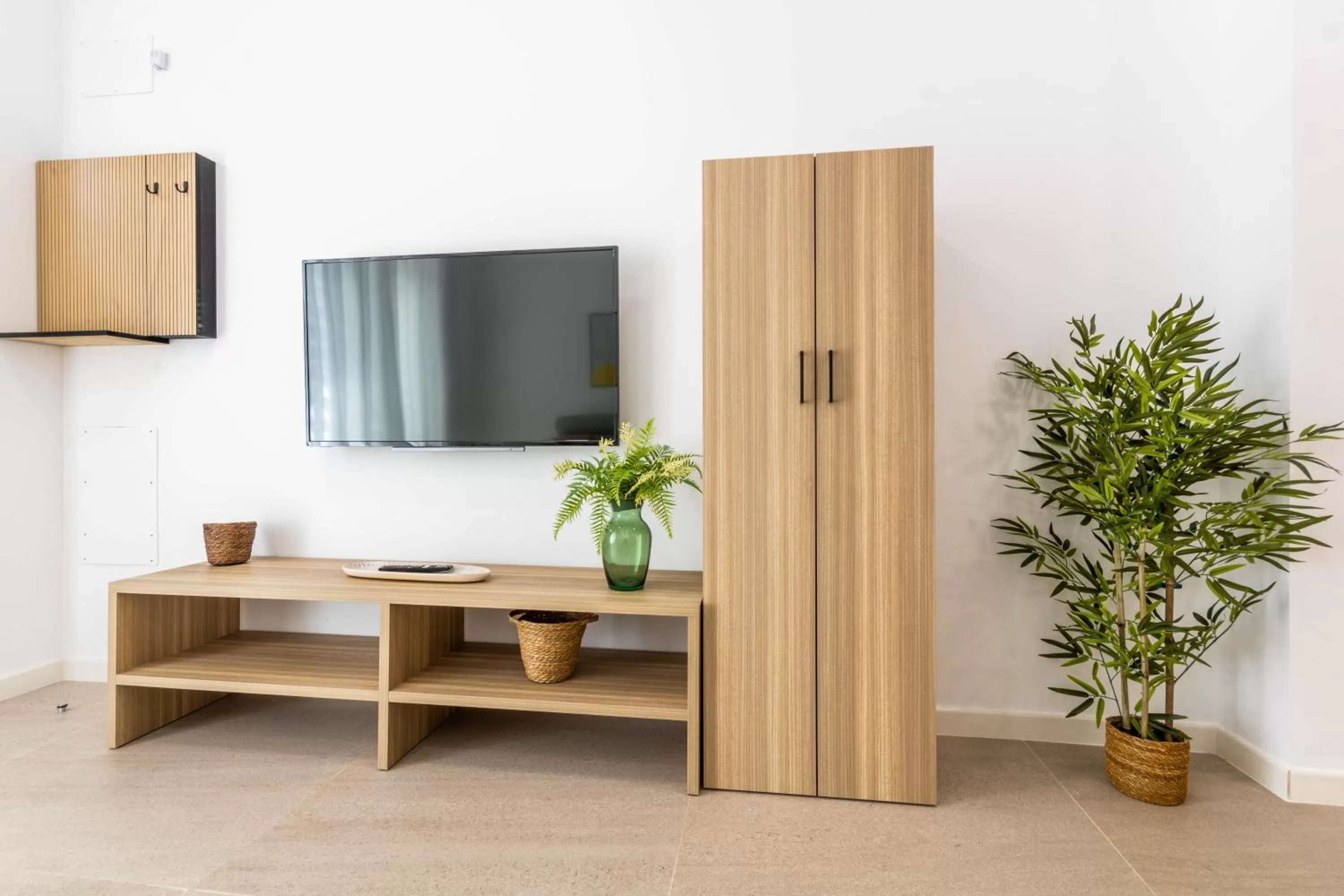 TV and multimedia, TV/Entertainment Center in Apartamentos Alnatur