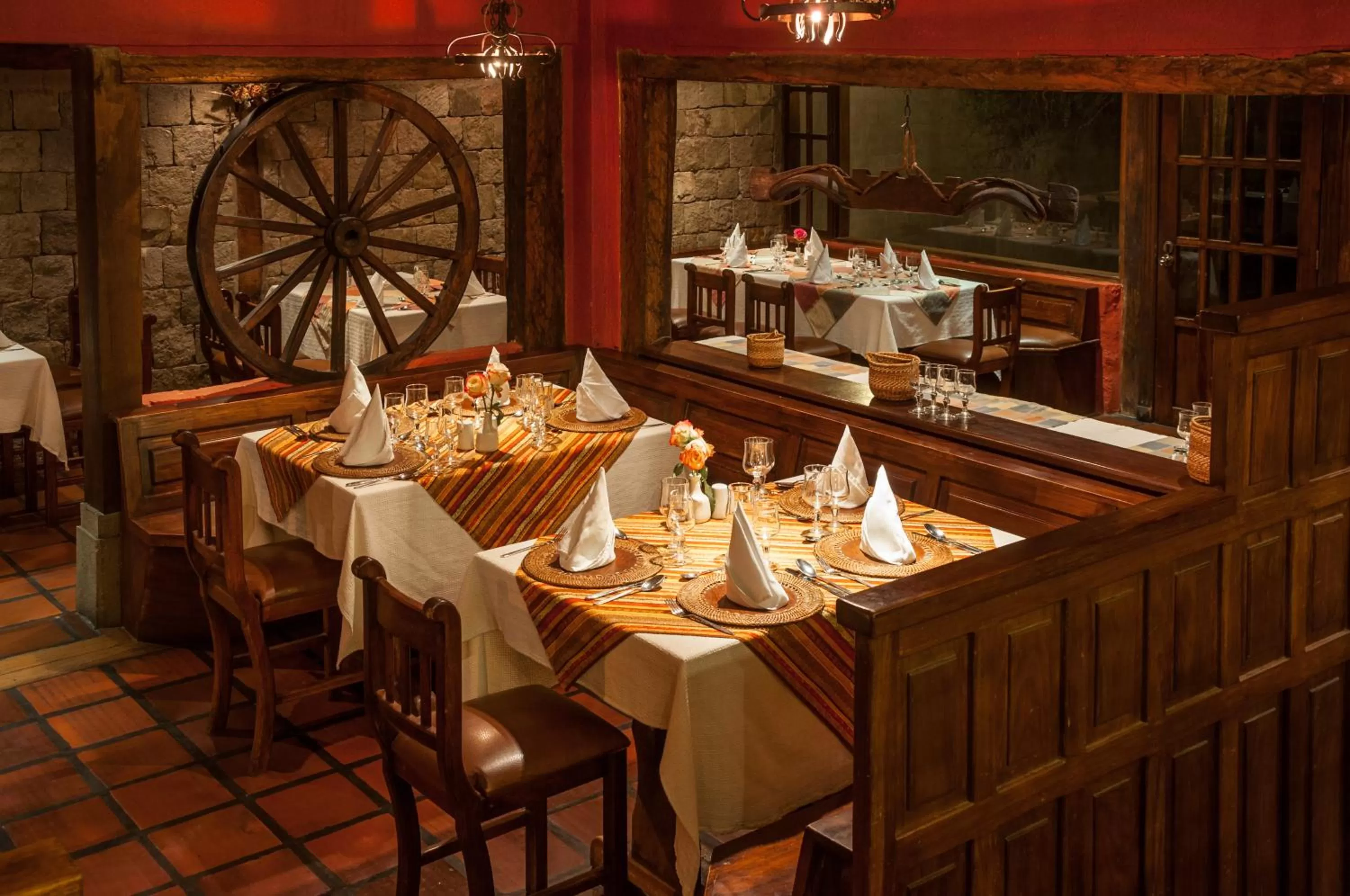 Breakfast in Hotel Hacienda Abraspungo