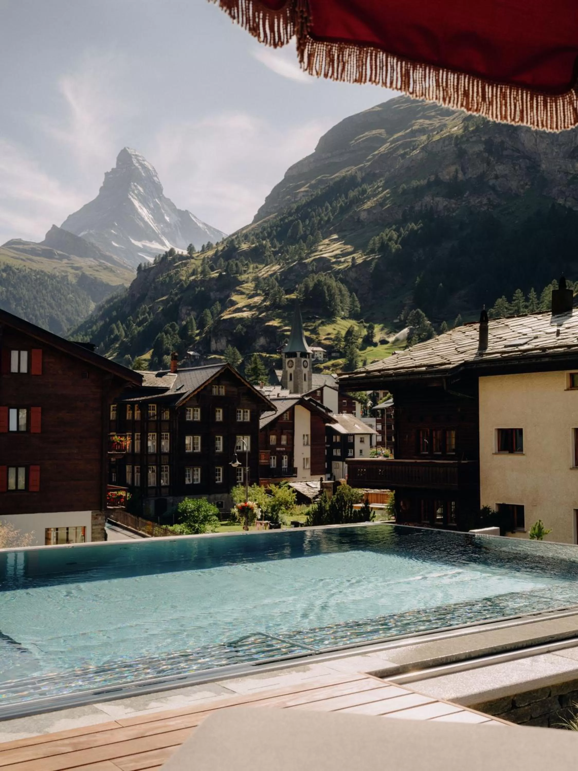 Mountain view in BEAUSiTE Zermatt