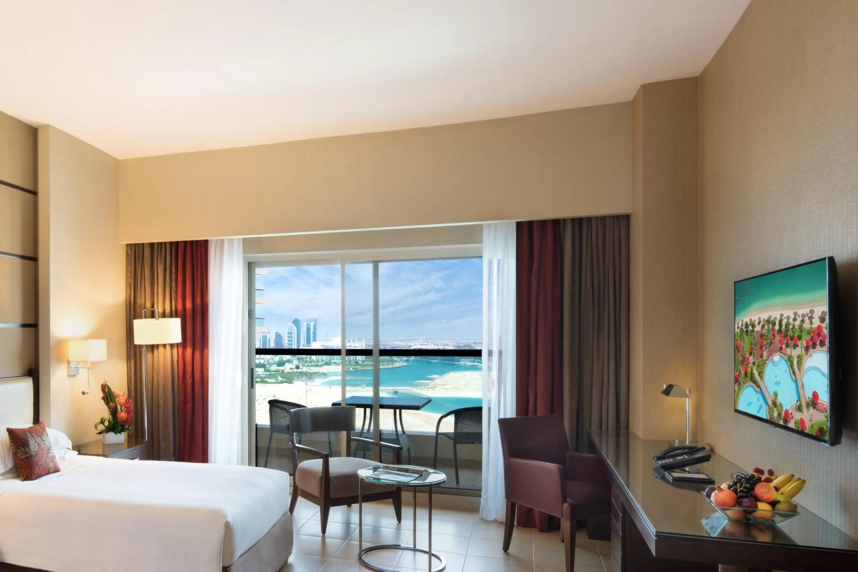 Natural landscape, Bed in Khalidiya Palace Rayhaan by Rotana, Abu Dhabi