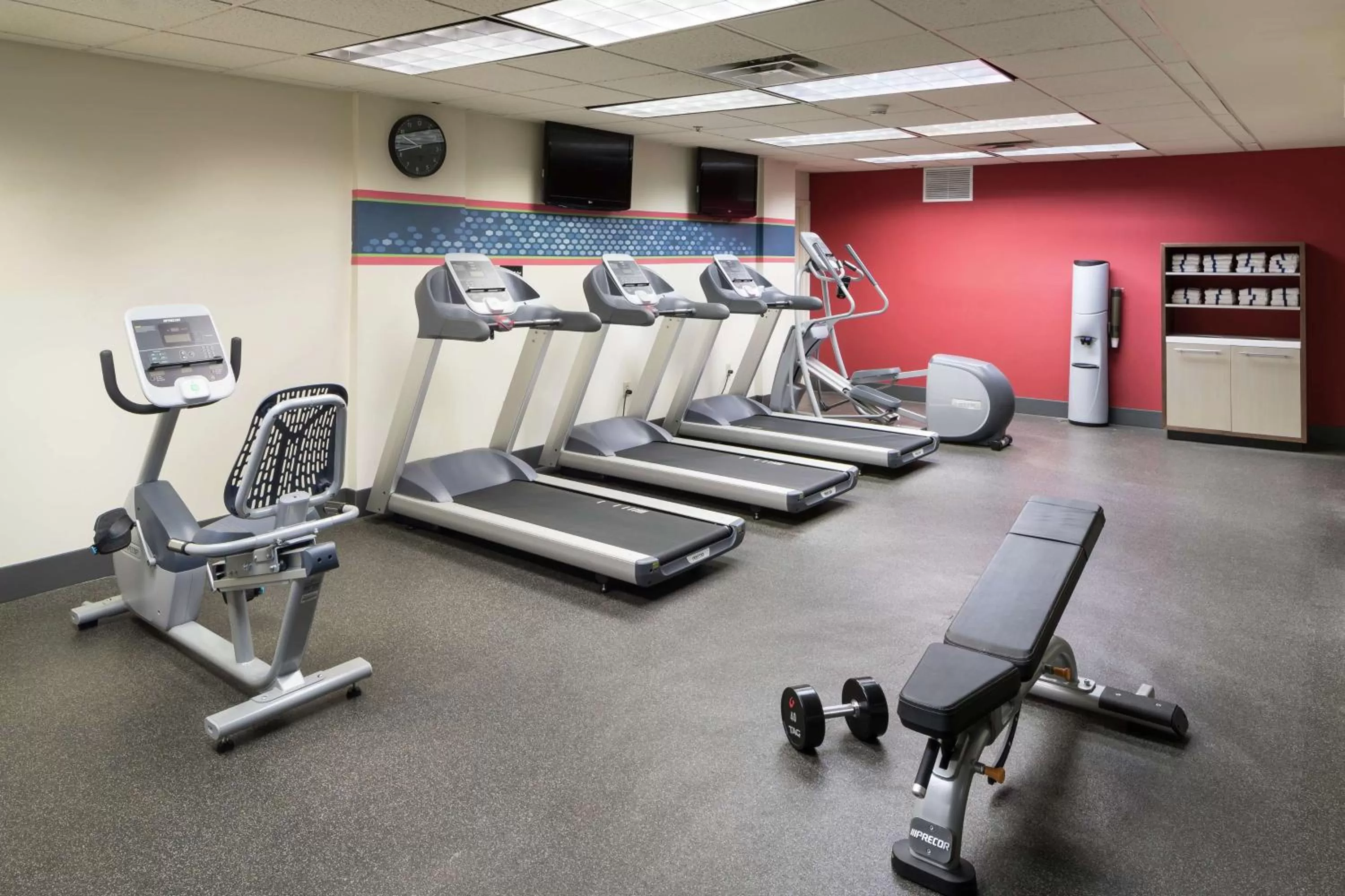 Fitness centre/facilities in Hampton Inn & Suites Atlanta-Downtown