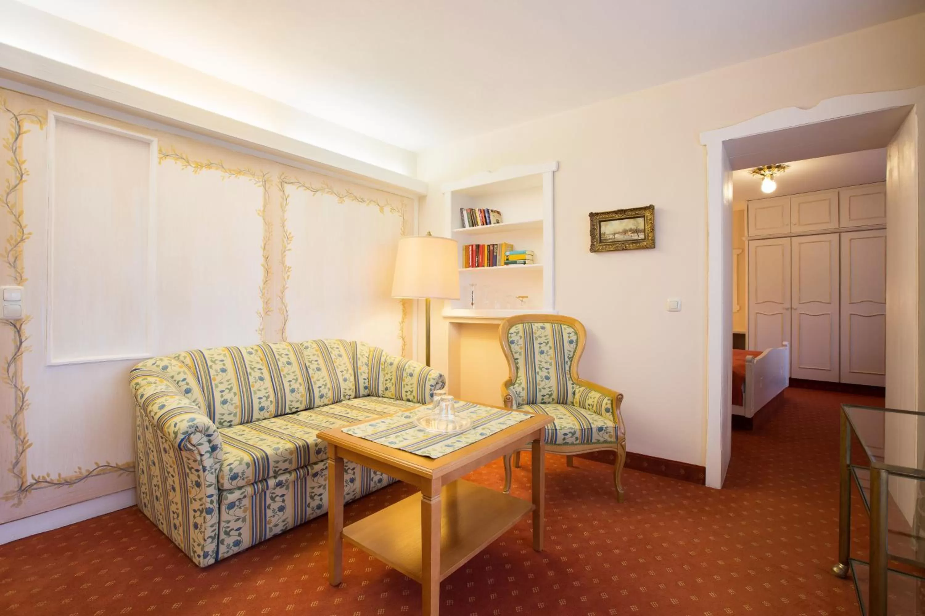 Living room in Reindl's Partenkirchener Hof