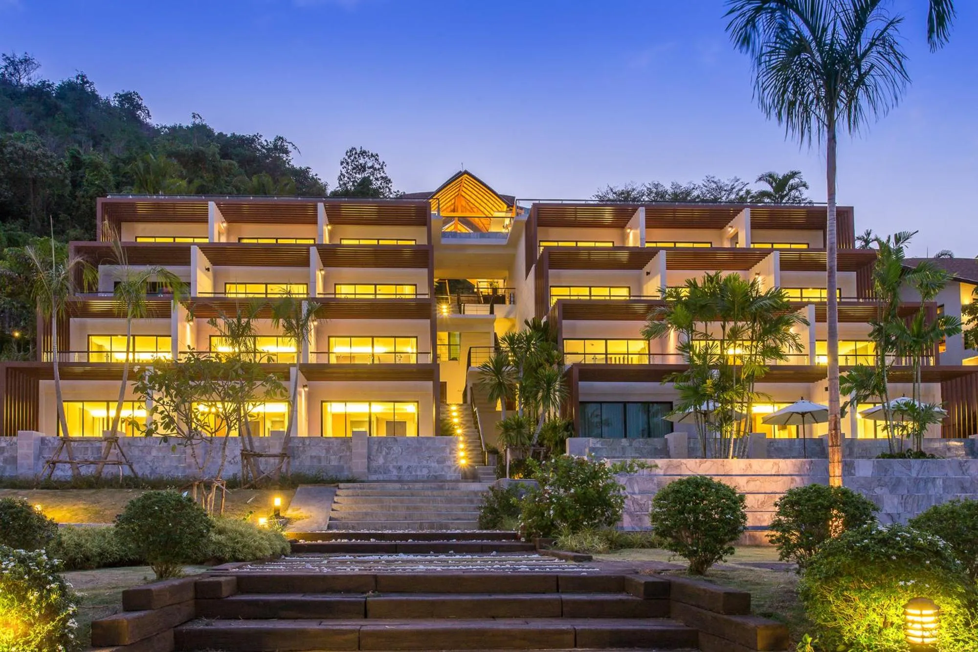 Facade/entrance in Chalong Chalet Resort
