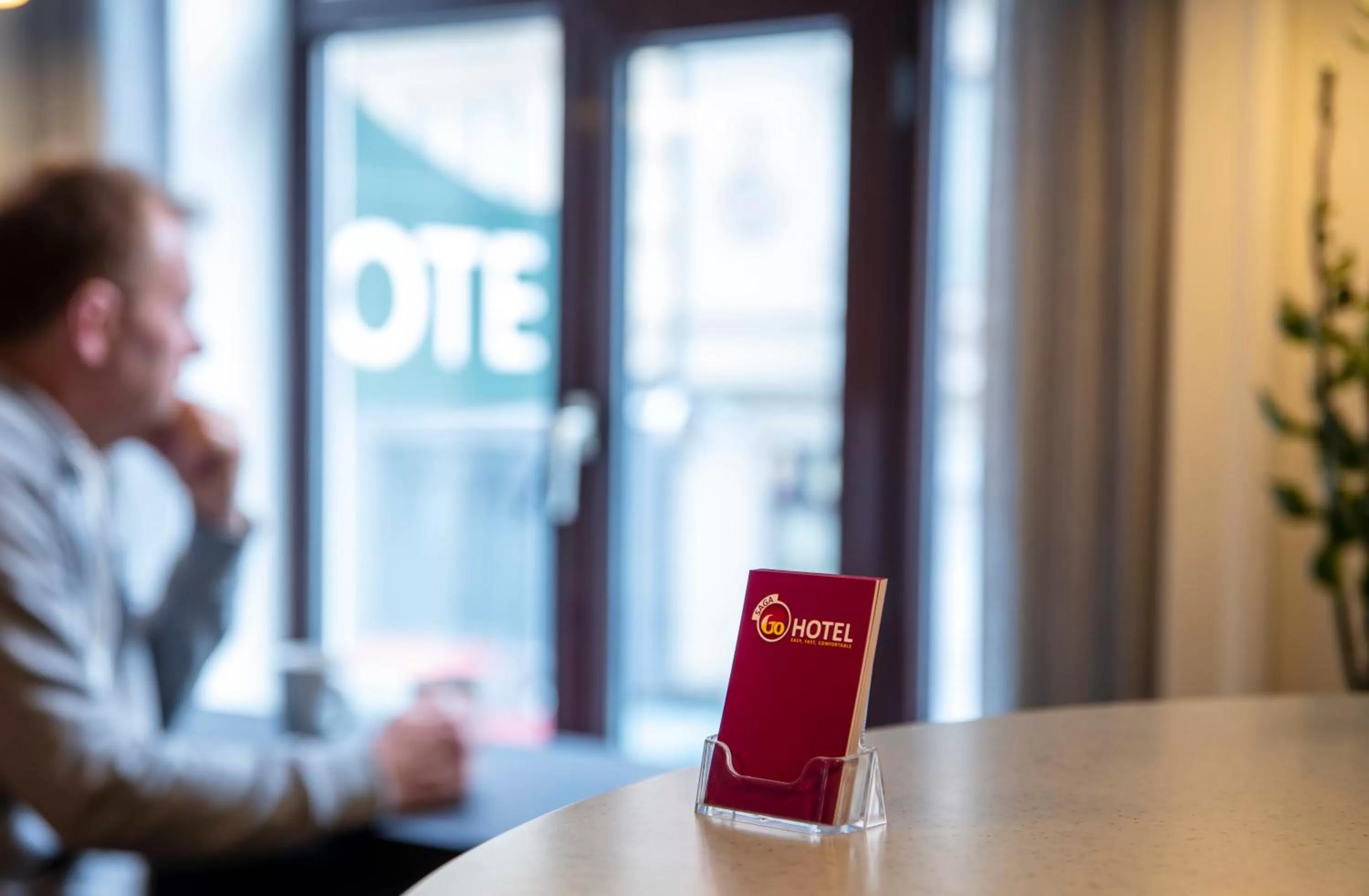 Lobby or reception in Go Hotel Saga