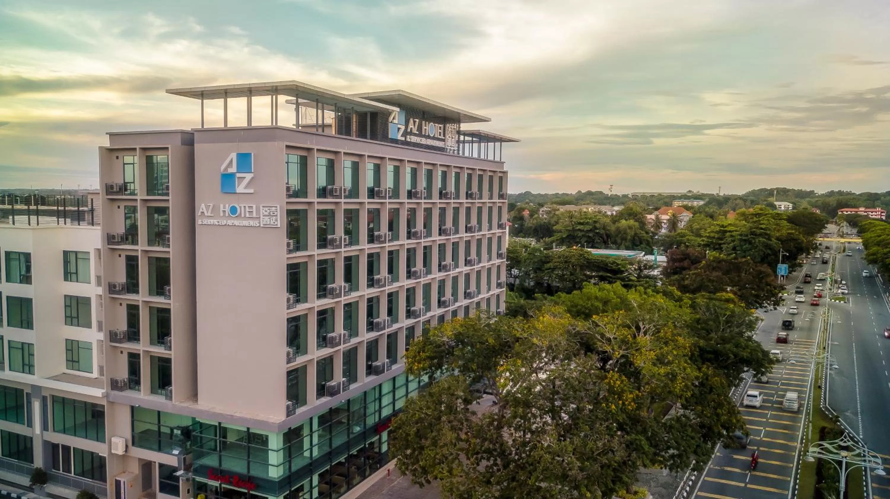 Property building in AZ Hotel & Serviced Apartments