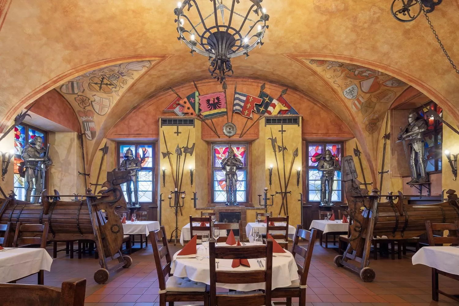 Restaurant/places to eat in Pytloun Old Armoury Hotel Prague, Stará Zbrojnice