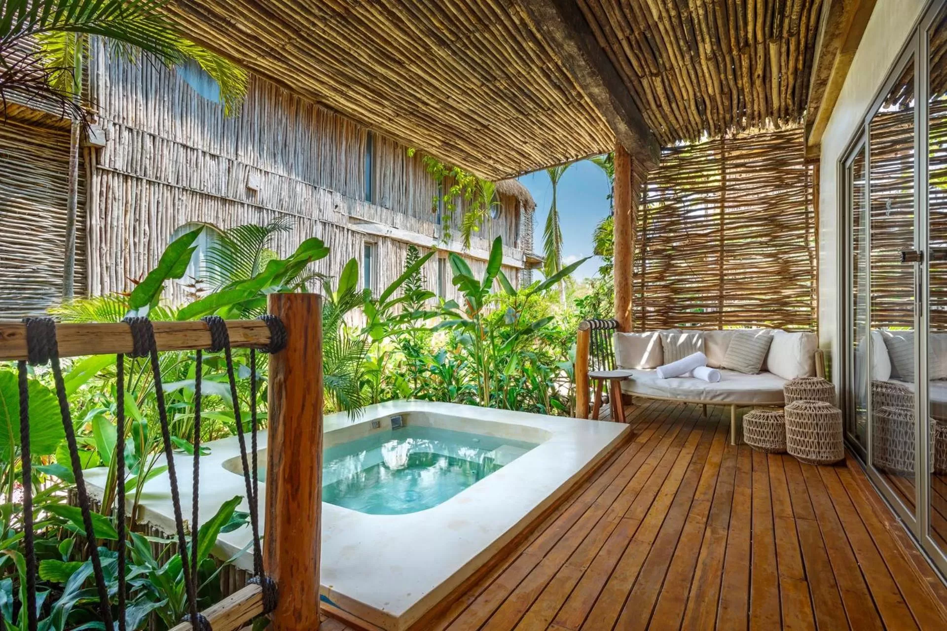 Balcony/Terrace in Hotel Shibari - Restaurant & Cenote Club