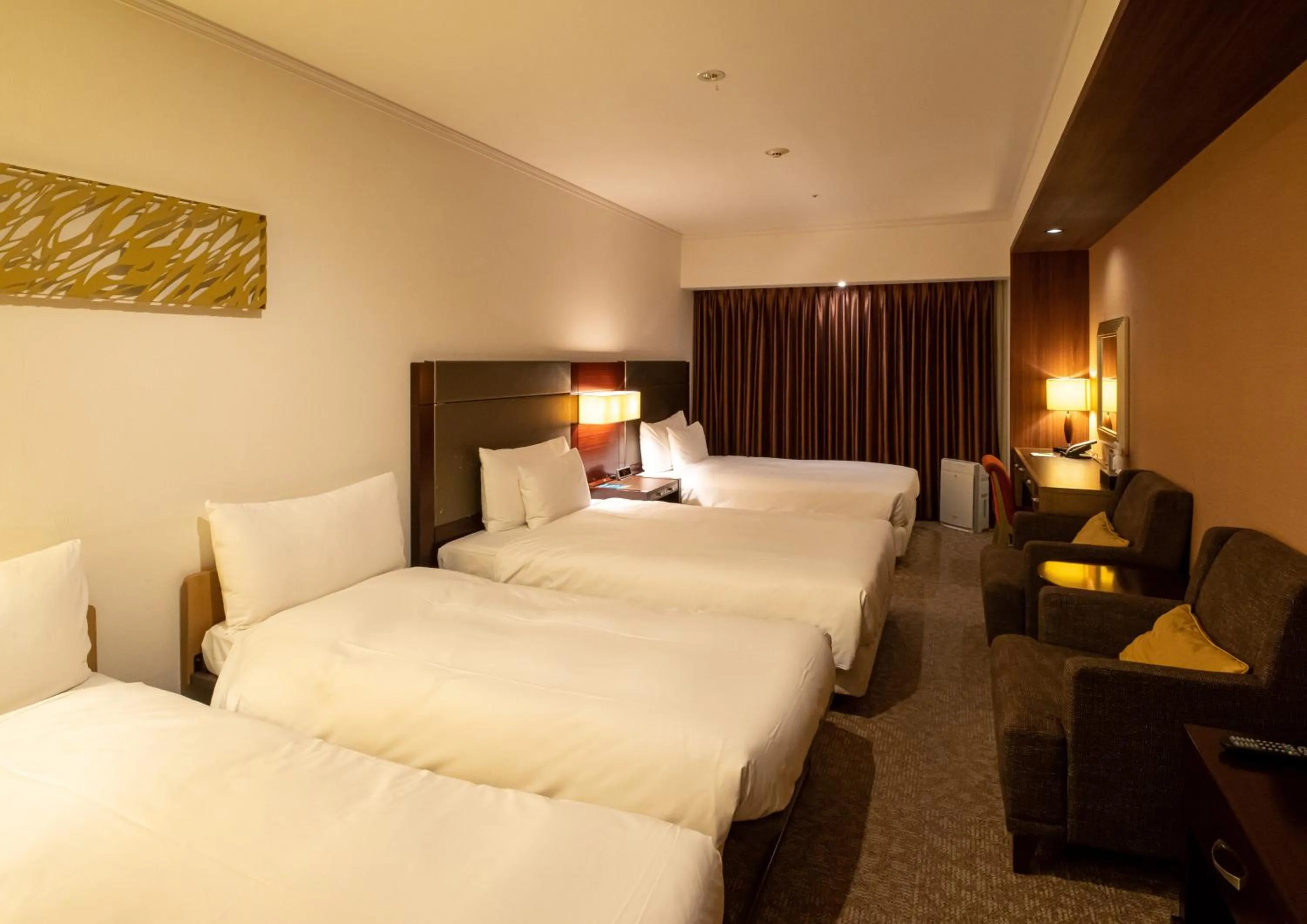 Bed in Ibis Styles Sapporo