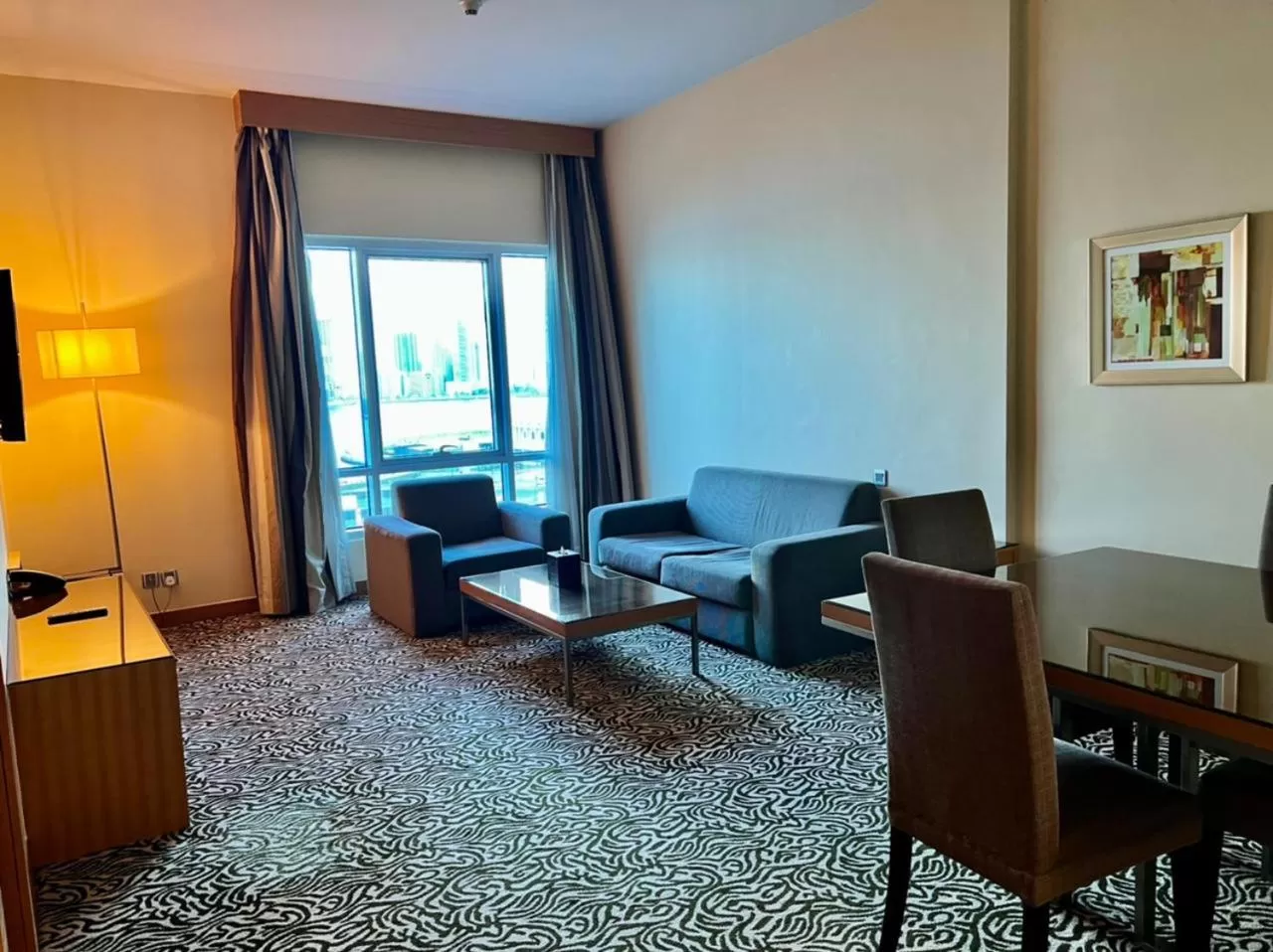 Living room in Copthorne Hotel Sharjah