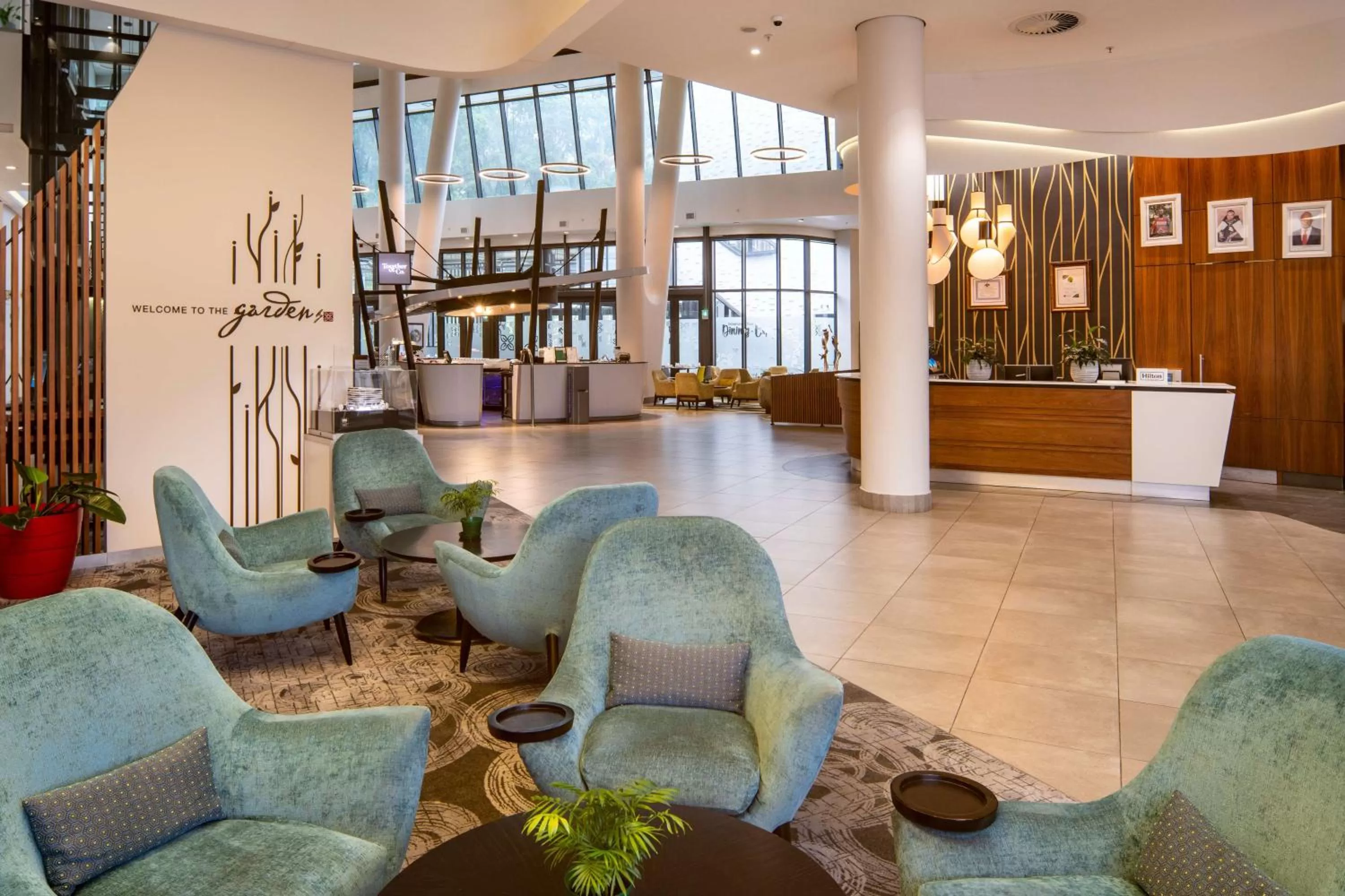 Lobby or reception in Hilton Garden Inn Mbabane