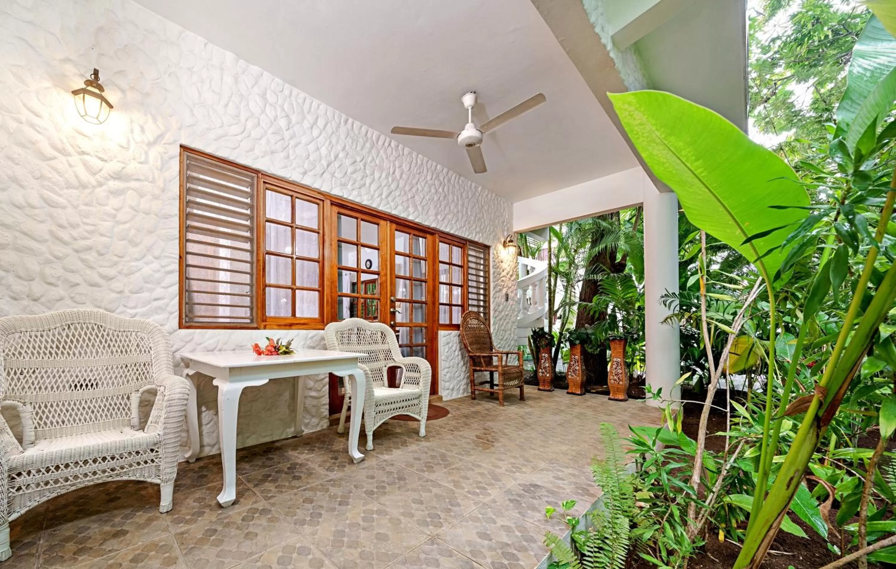 Patio in Beach House Condos, Negril