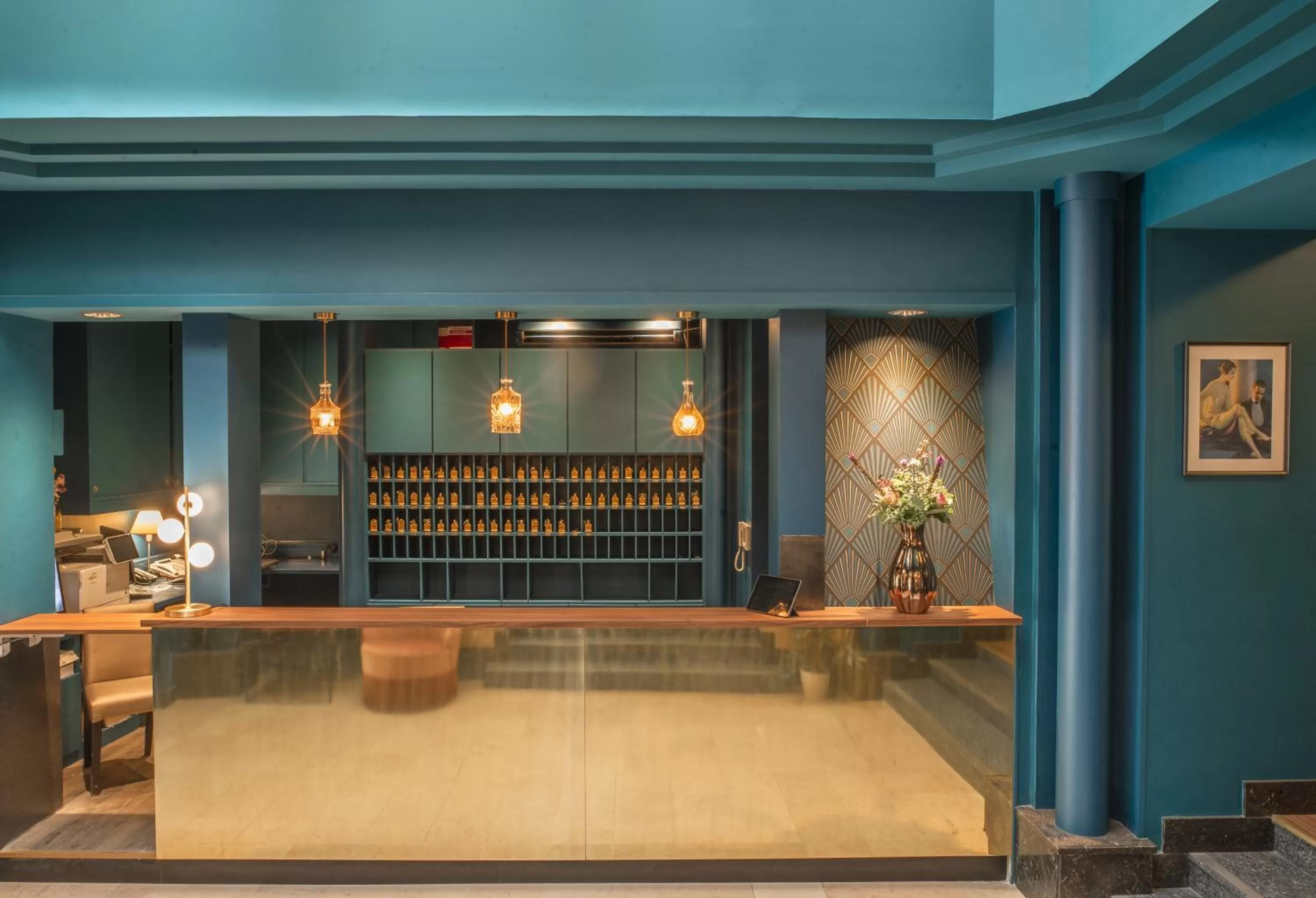 Lobby or reception in Hôtel Le Bristol