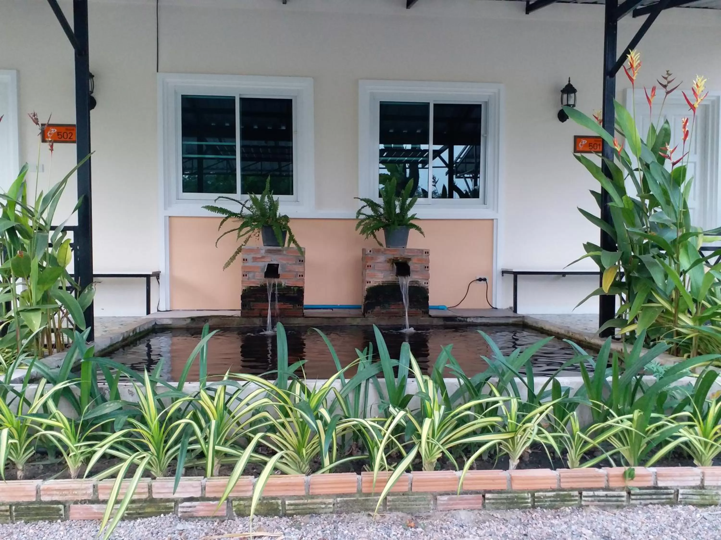 Balcony/Terrace, Property Building in Fancy Carp Resort