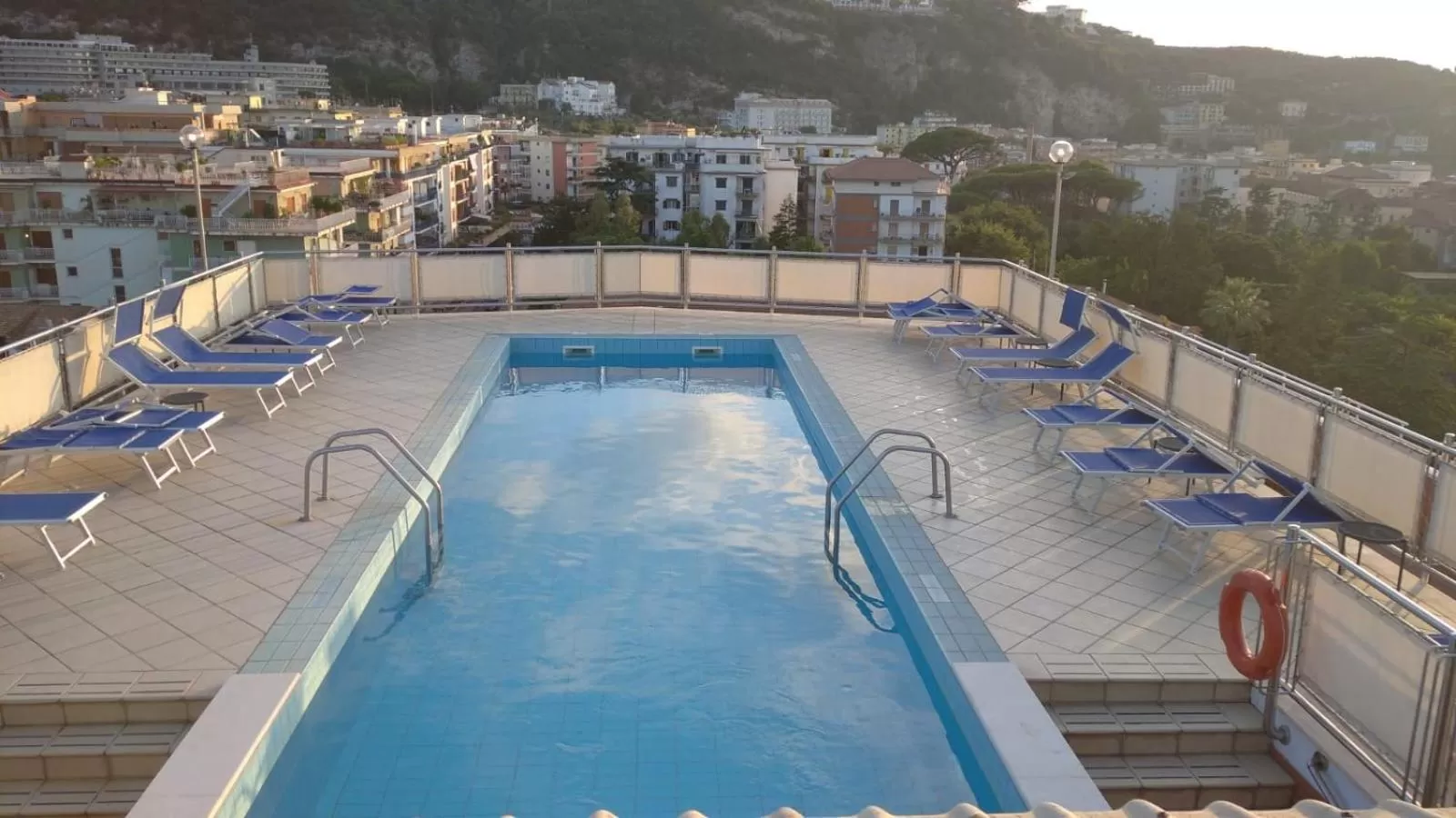 Swimming pool in Grand Hotel Cesare Augusto