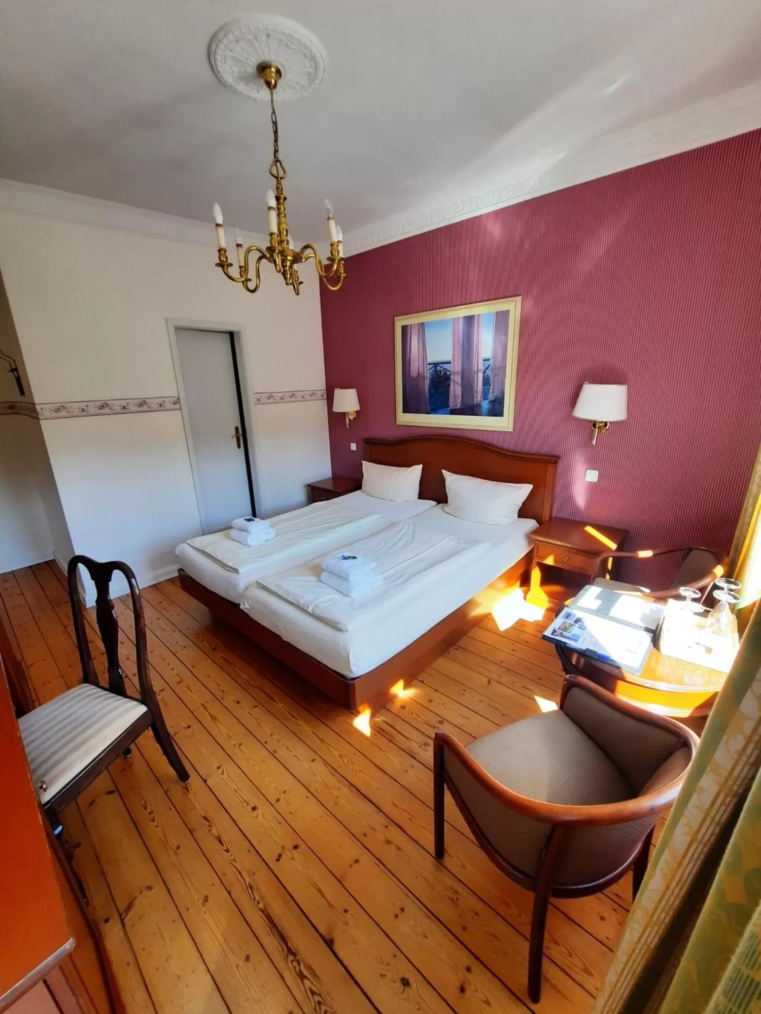 Photo of the whole room, Bed in Landhaus Bode