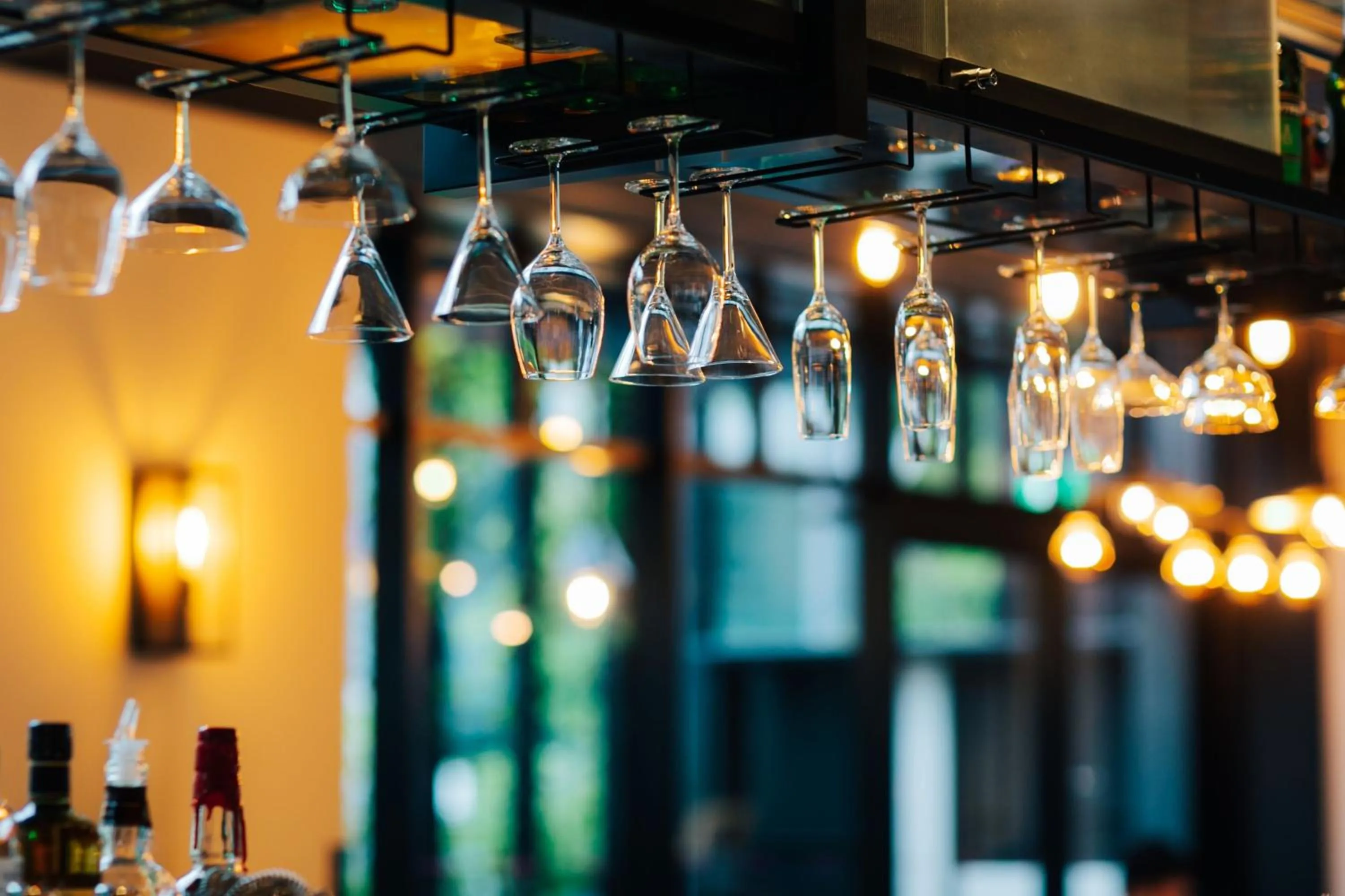 Lounge or bar in Moxy Osaka Umeda