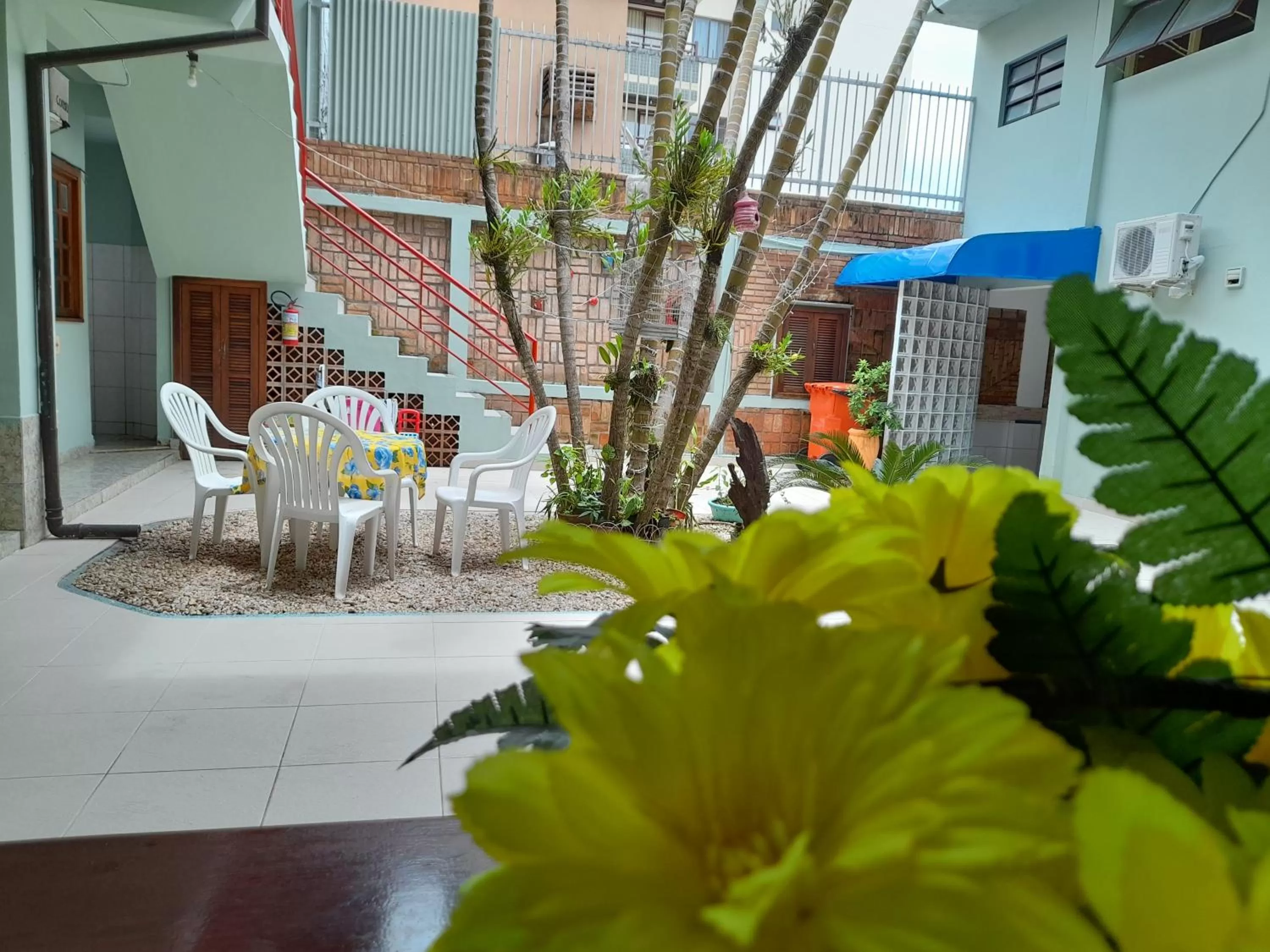 Patio in Pousada Baleia Franca Canasvieiras