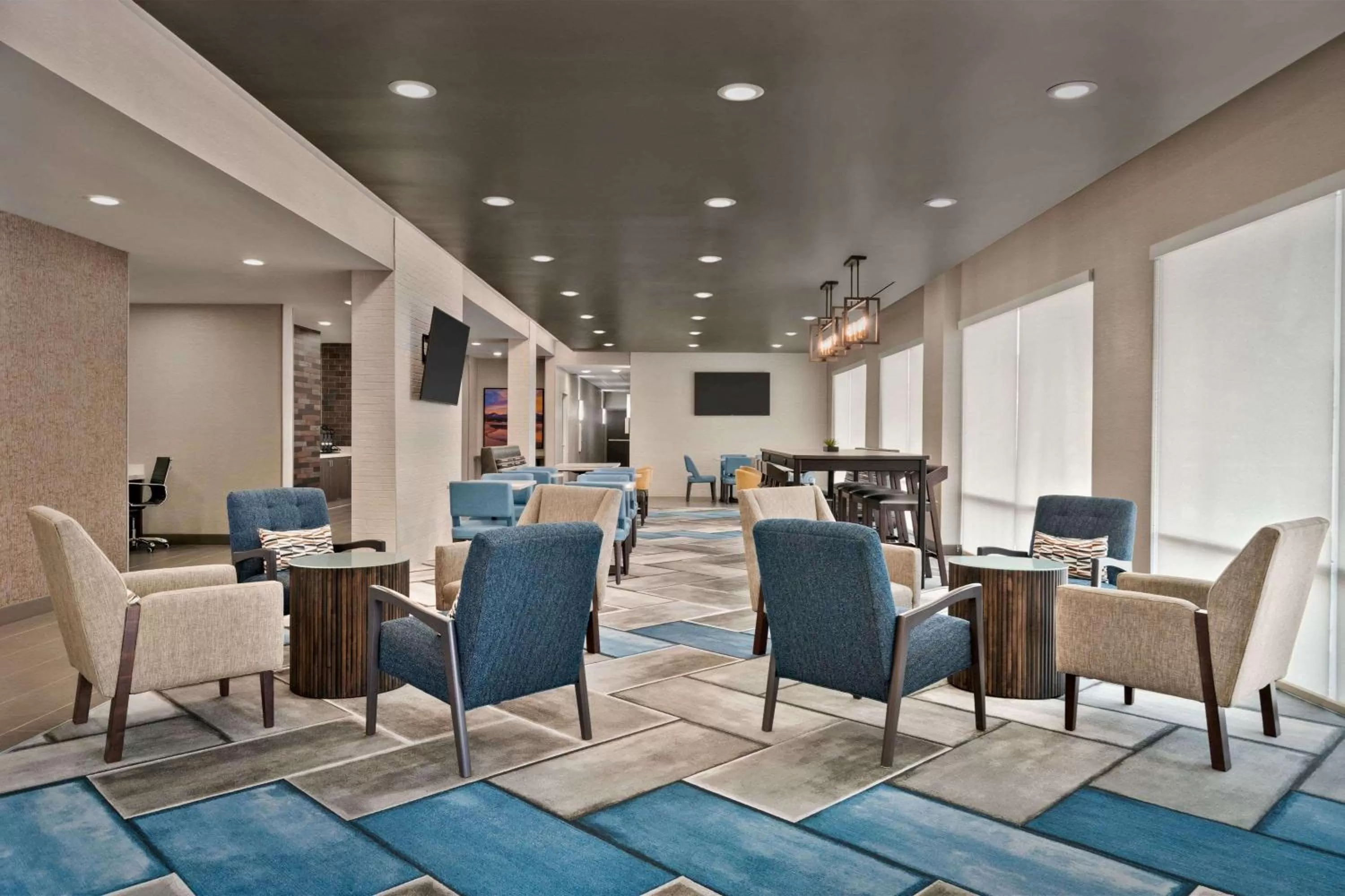 Lobby or reception in La Quinta Inn & Suites by Wyndham San Bernardino