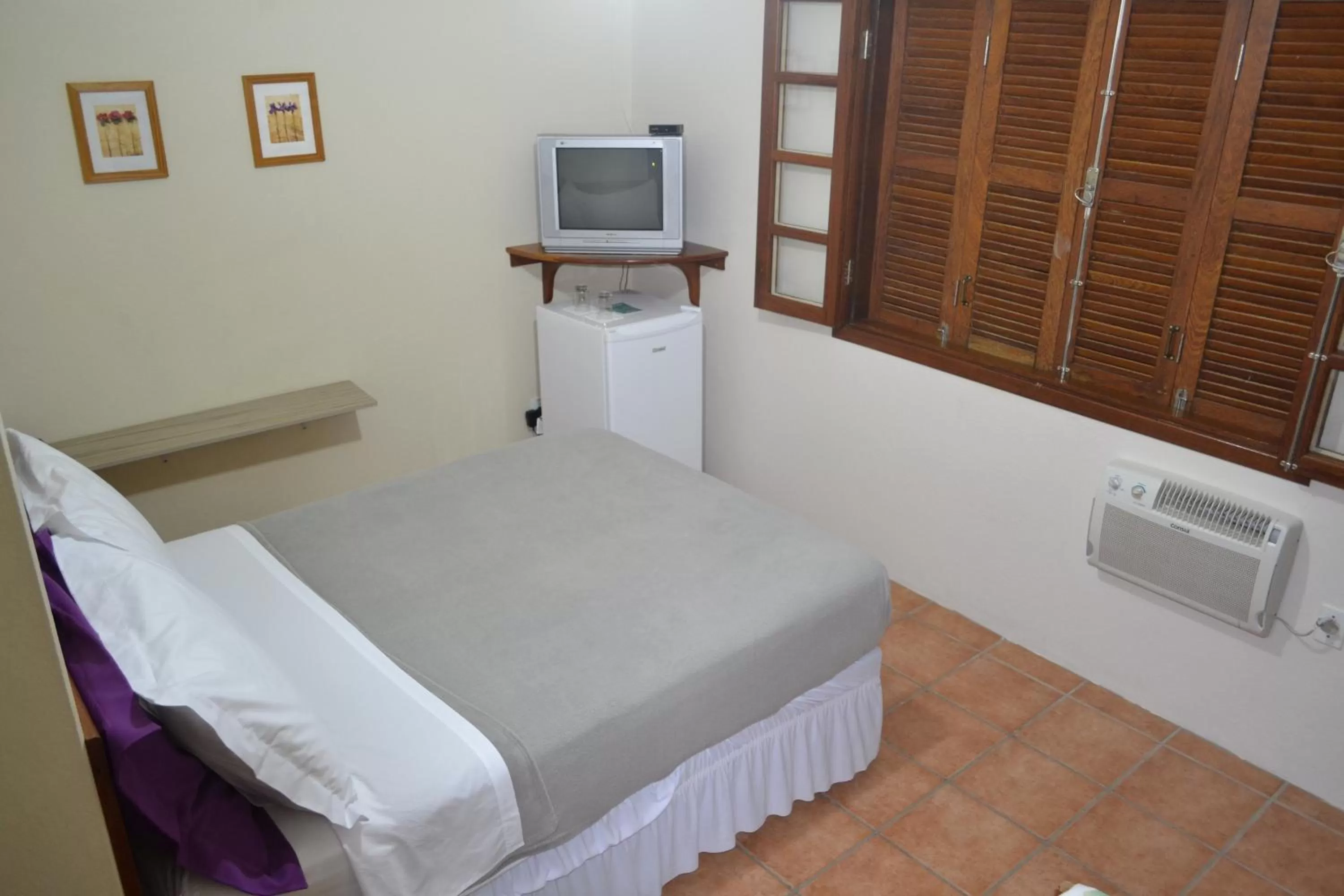 Bed in Pousada Água da Fonte