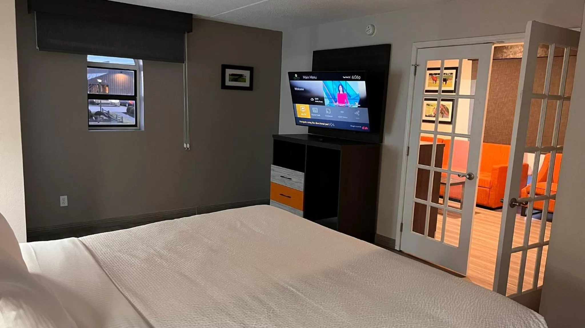 Bedroom, Bed in La Quinta Inn Lexington-Horse Park