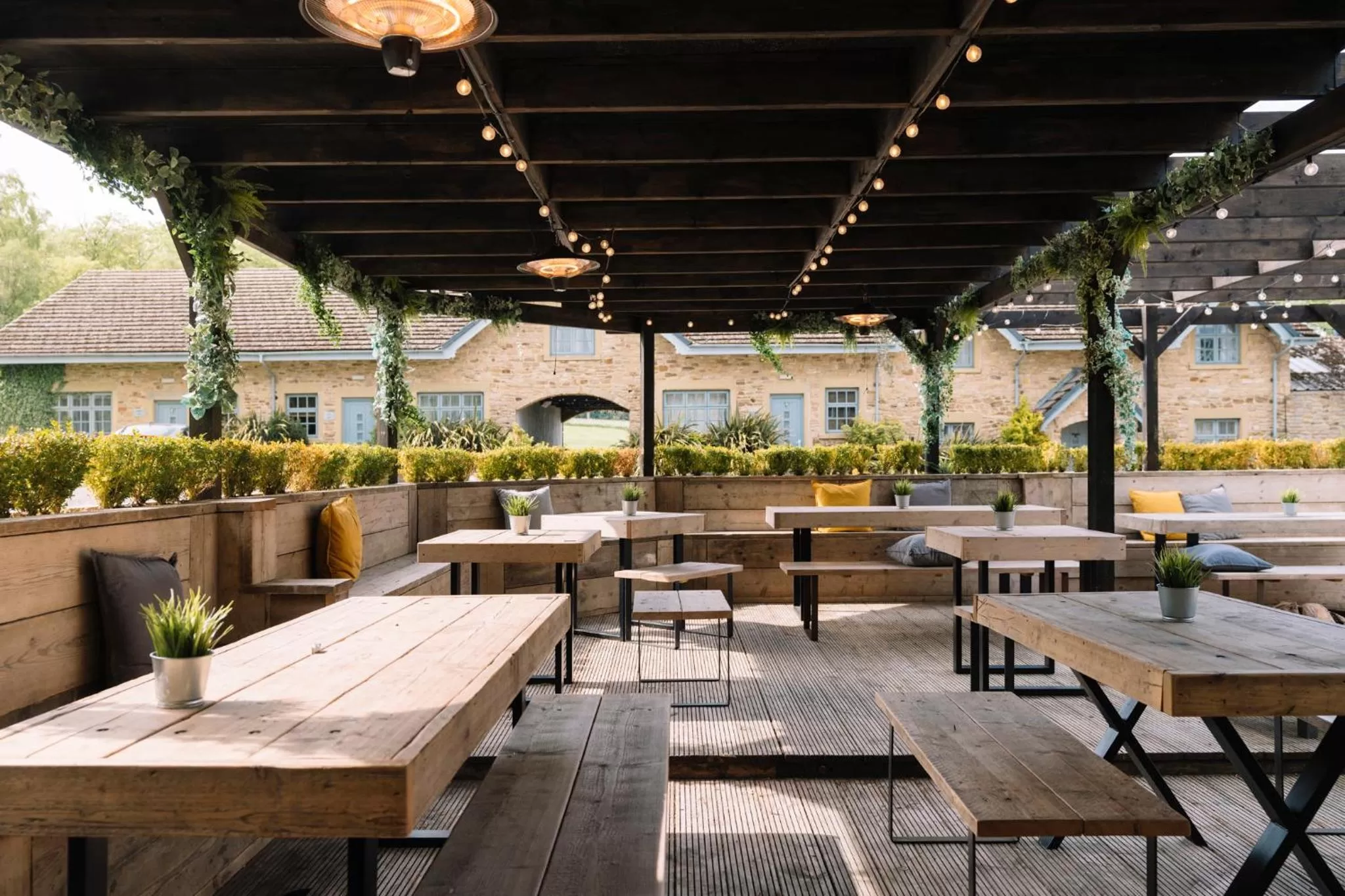 Seating area in Derwent Manor Boutique Hotel