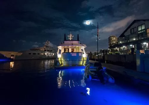 Night in Boston Yacht Haven