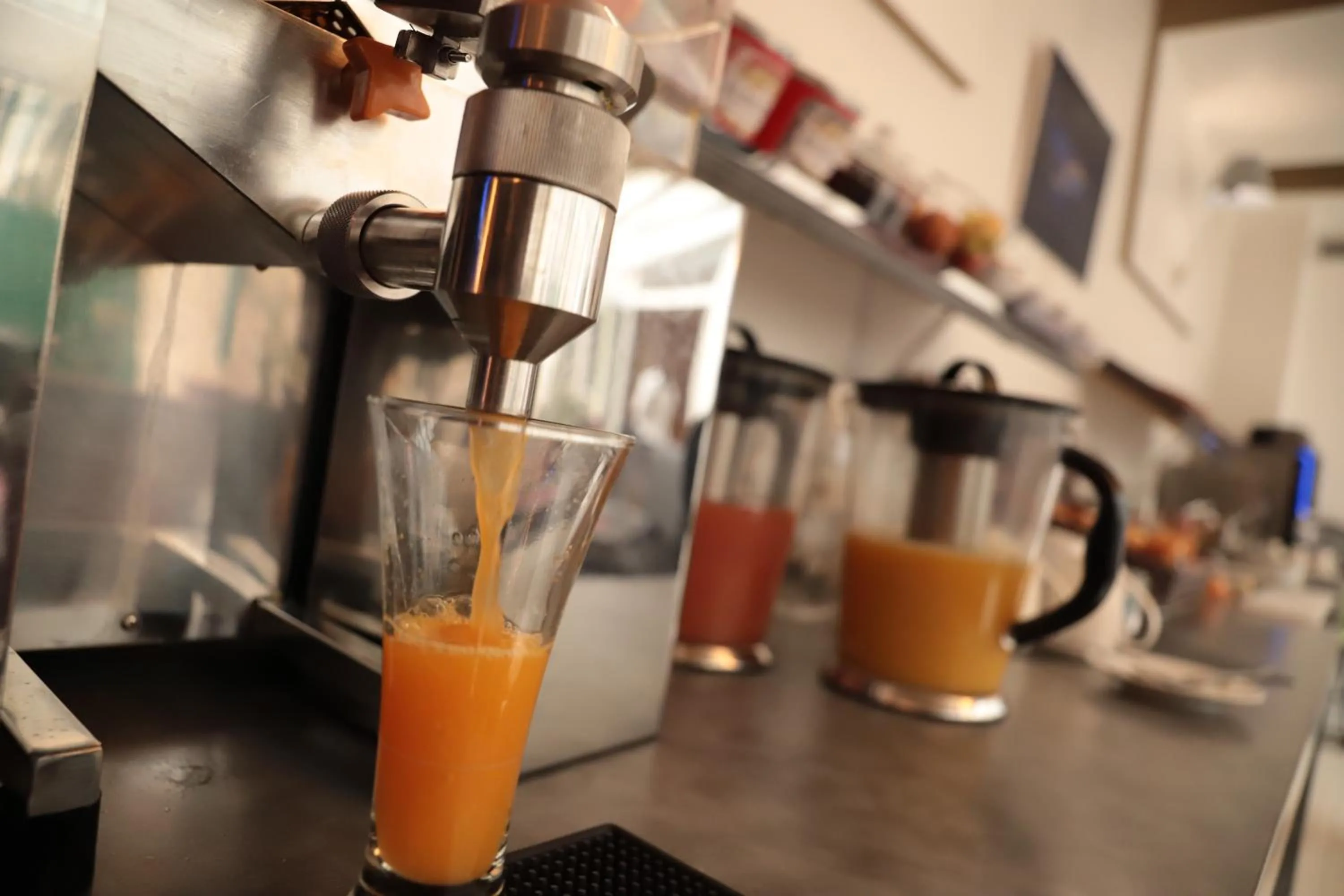 Buffet breakfast in Hôtel Brésil Opéra SPA